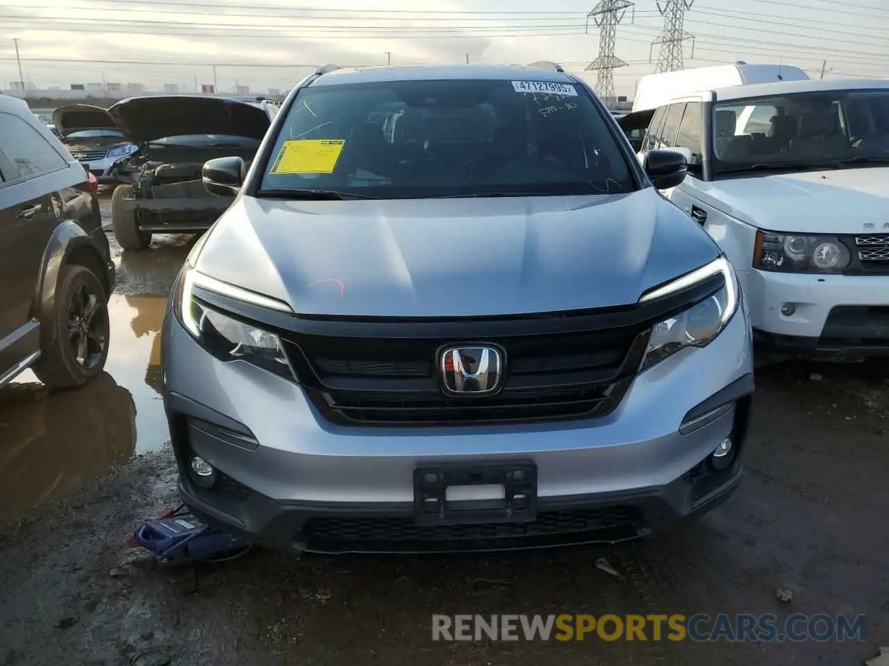 5 Photograph of a damaged car 5FNYF6H81NB046864 HONDA PILOT 2022