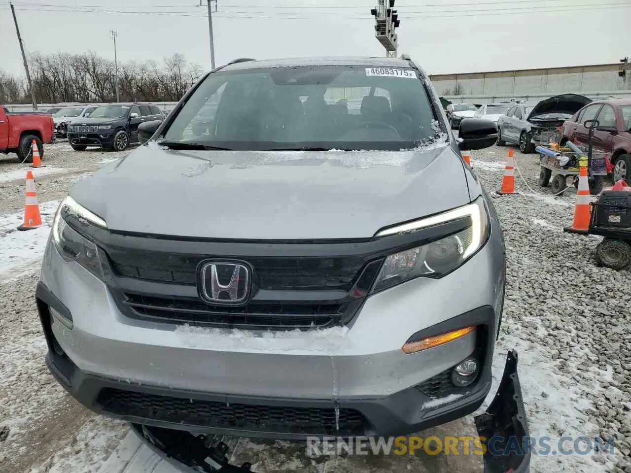 5 Photograph of a damaged car 5FNYF6H83NB069837 HONDA PILOT 2022