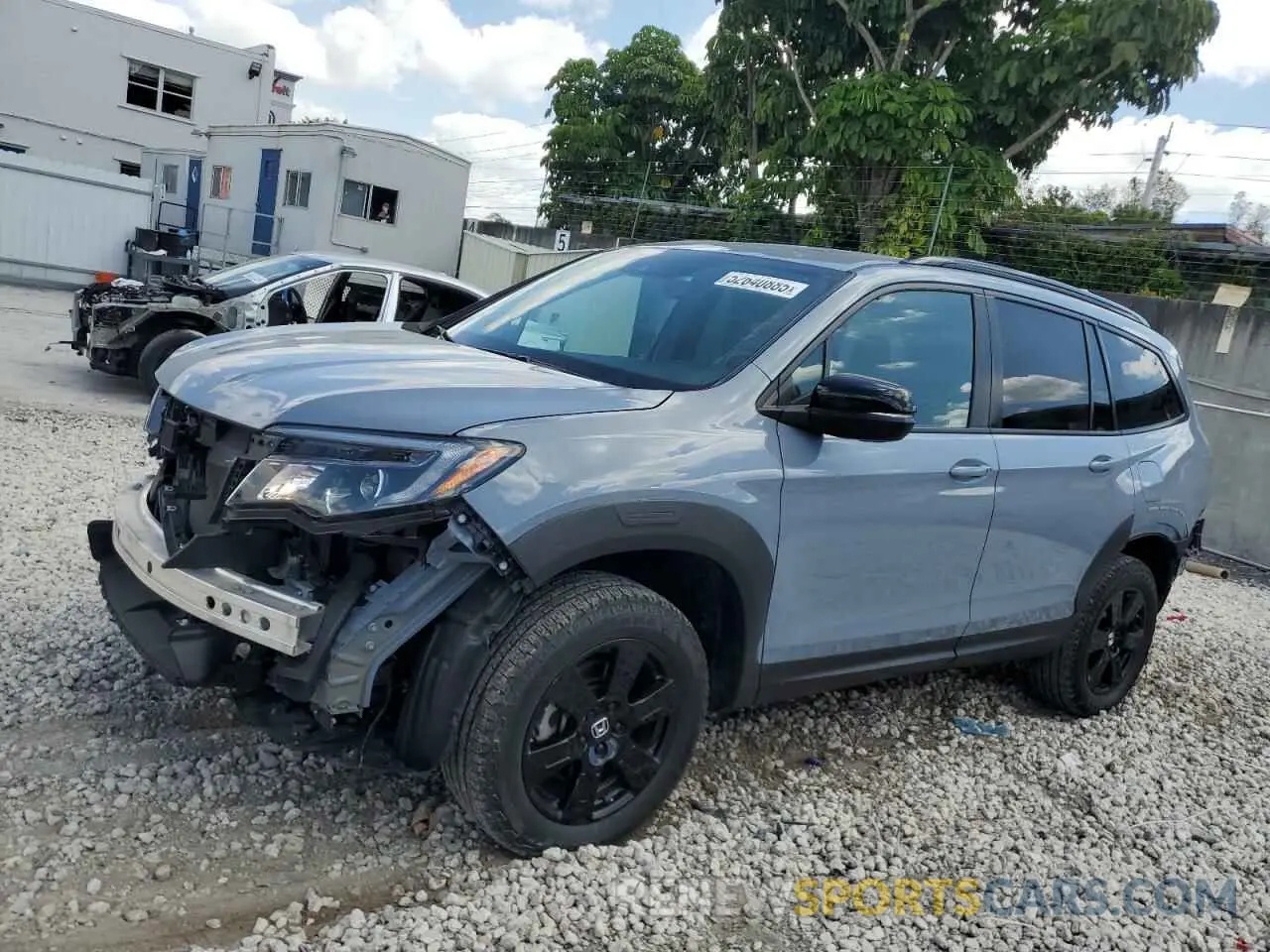 1 Photograph of a damaged car 5FNYF6H86NB084266 HONDA PILOT 2022