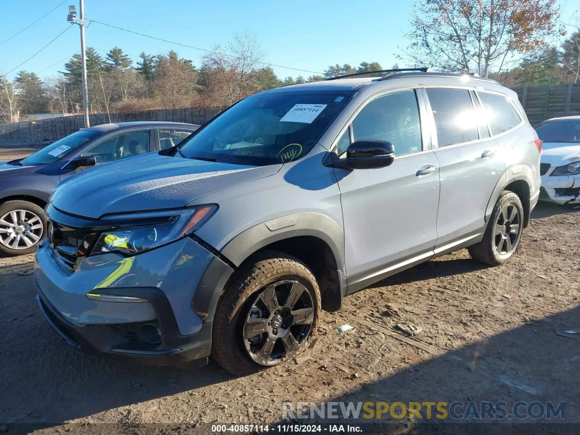 14 Photograph of a damaged car 5FNYF6H88NB068019 HONDA PILOT 2022