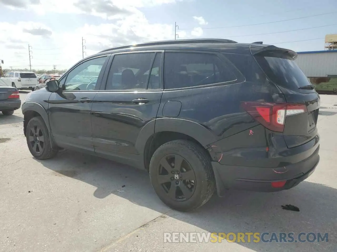 2 Photograph of a damaged car 5FNYF6H8XNB055353 HONDA PILOT 2022