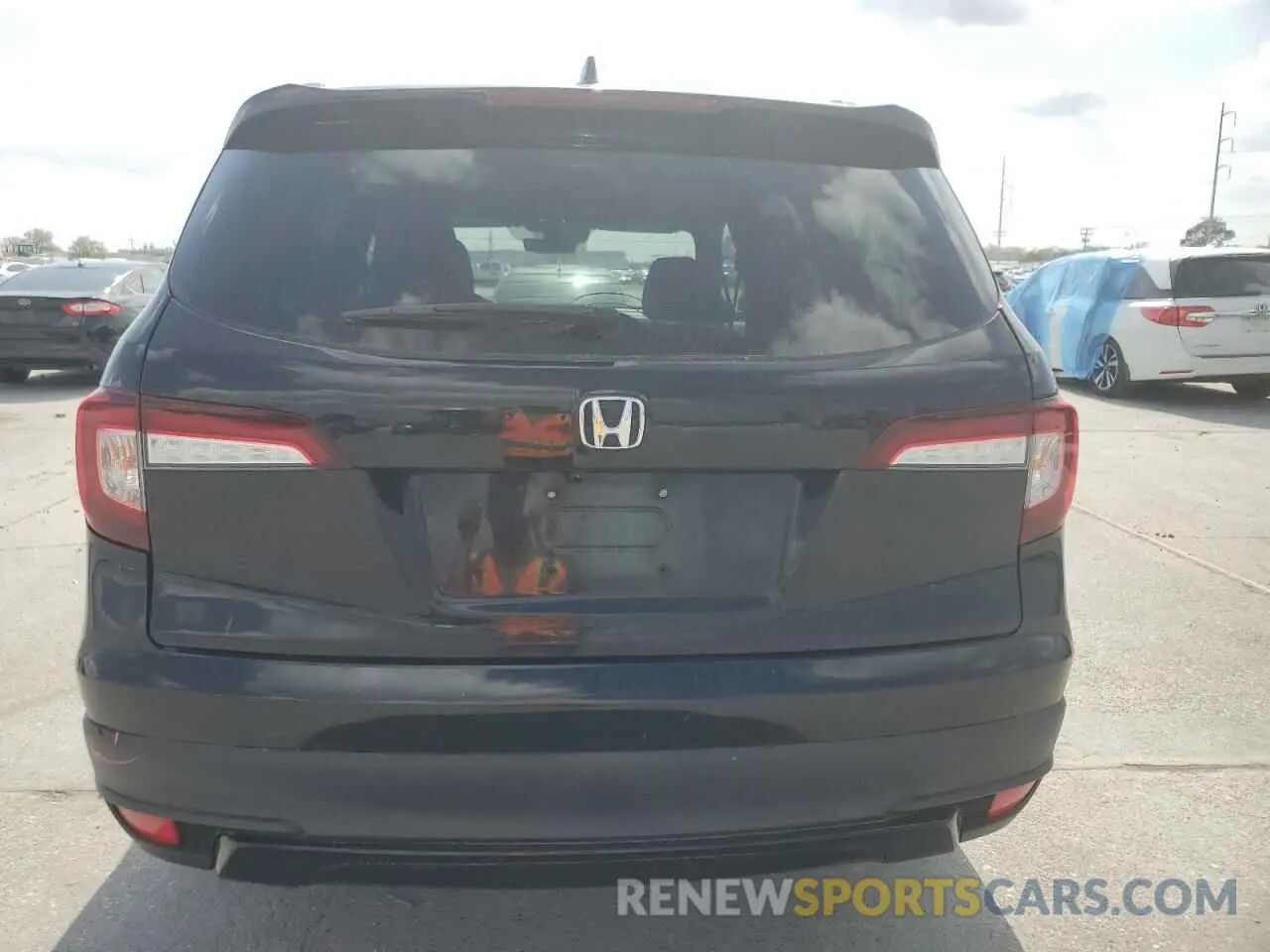 6 Photograph of a damaged car 5FNYF6H8XNB055353 HONDA PILOT 2022