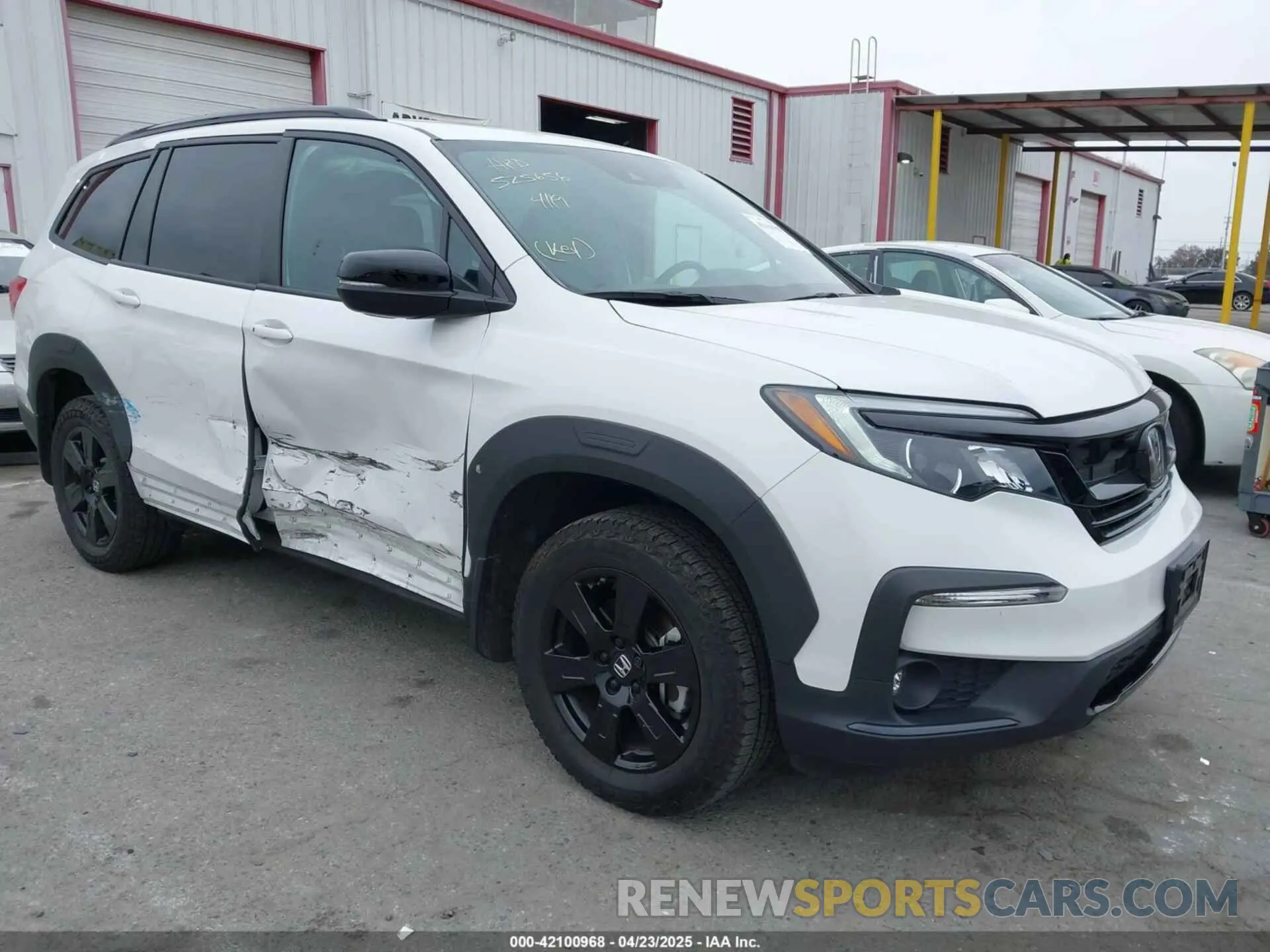 1 Фотография поврежденного автомобиля 5FNYF6H8XNB082116 HONDA PILOT 2022