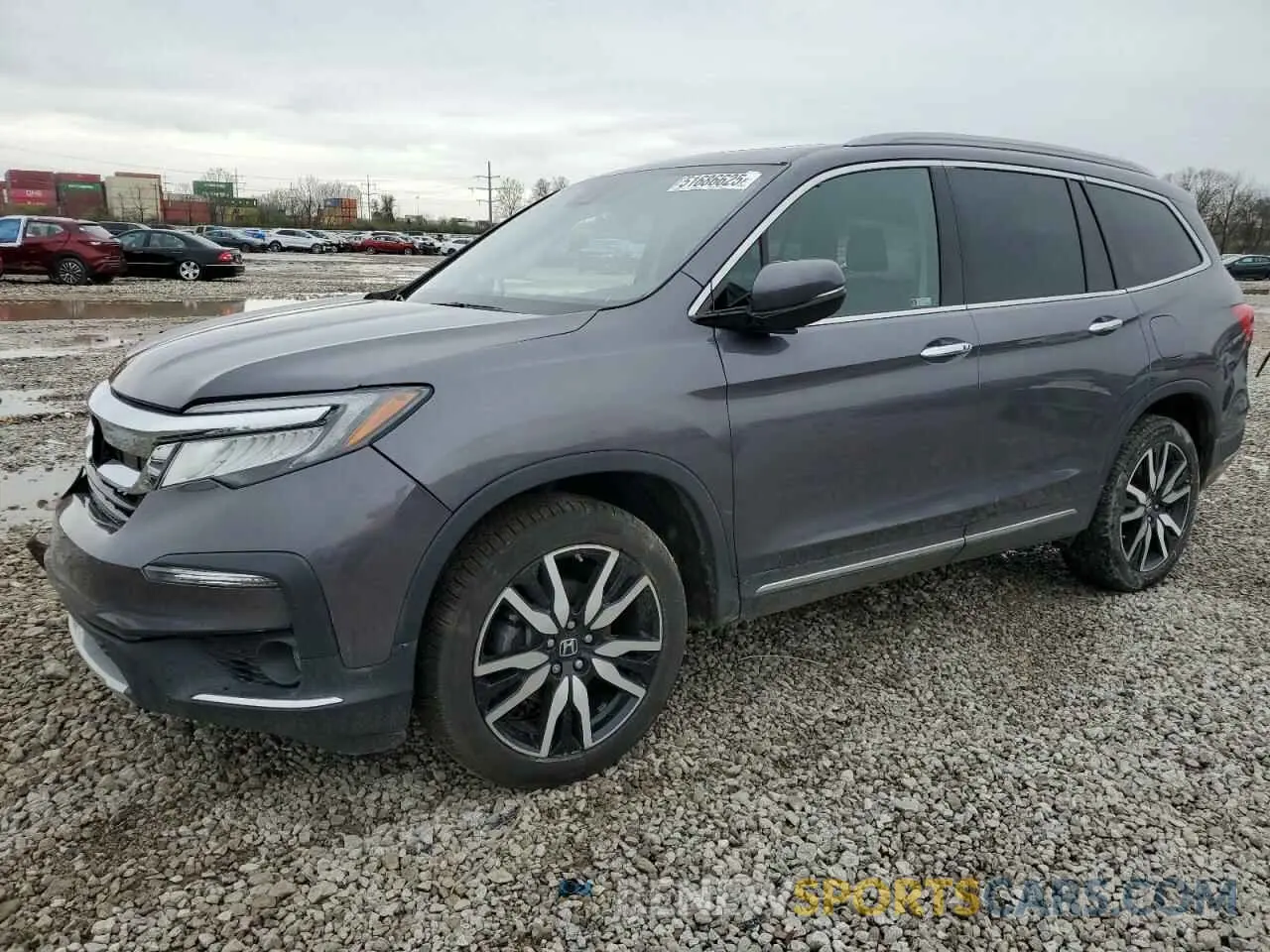 1 Photograph of a damaged car 5FNYF6H94NB016234 HONDA PILOT 2022