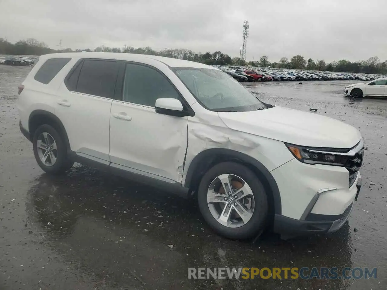 4 Фотография поврежденного автомобиля 5FNYG1H45PB002768 HONDA PILOT 2023
