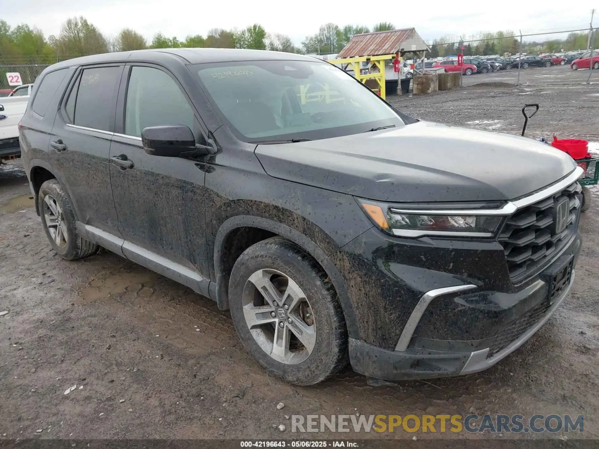 1 Photograph of a damaged car 5FNYG1H48PB045971 HONDA PILOT 2023