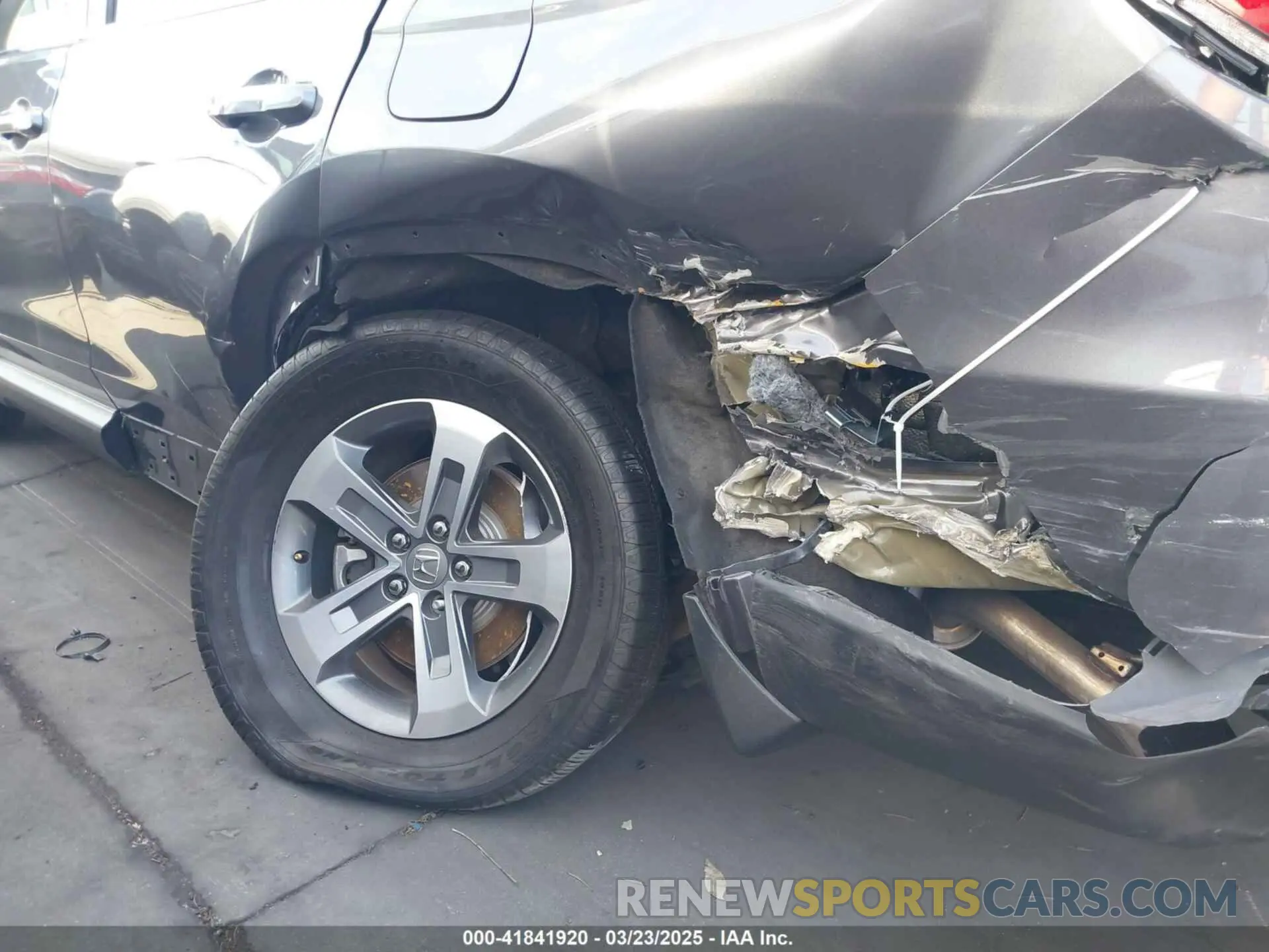 6 Фотография поврежденного автомобиля 5FNYG1H48PB053729 HONDA PILOT 2023