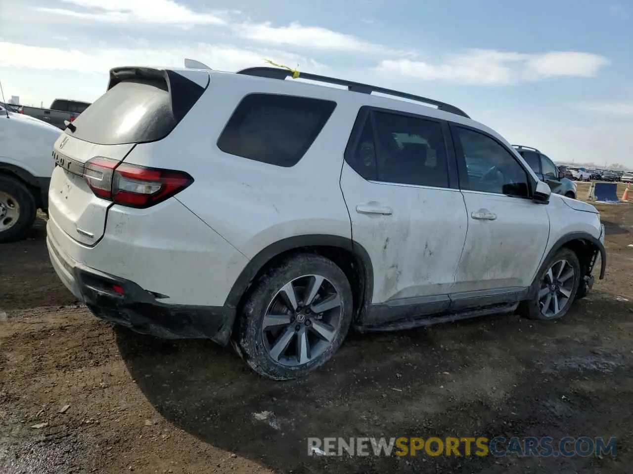 3 Фотография поврежденного автомобиля 5FNYG1H71PB010909 HONDA PILOT 2023