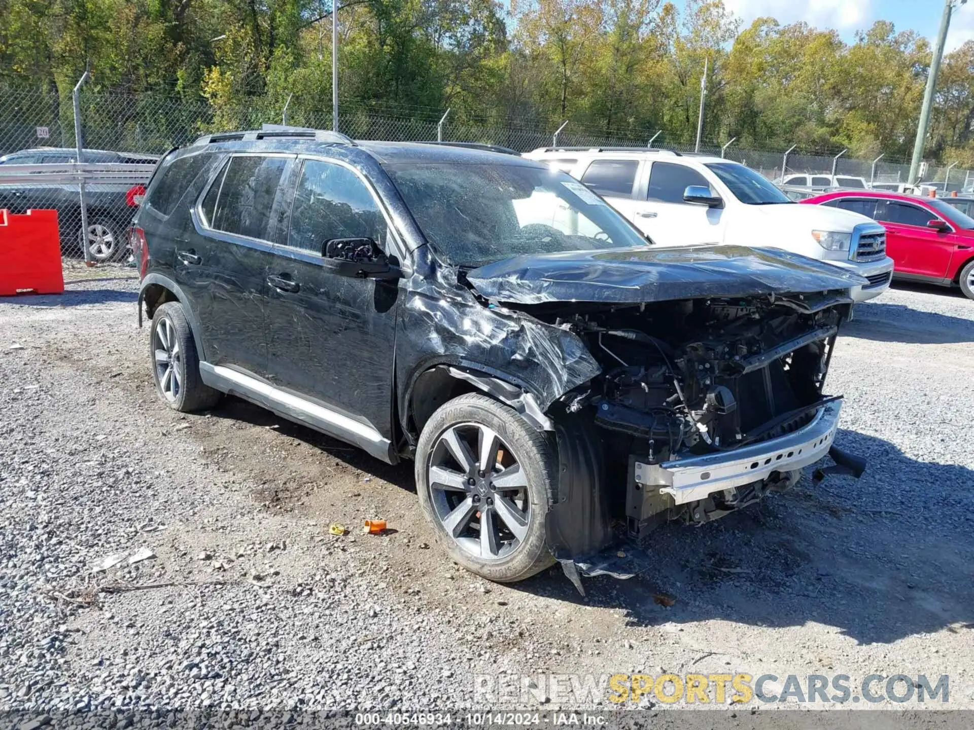1 Photograph of a damaged car 5FNYG1H77PB013782 HONDA PILOT 2023