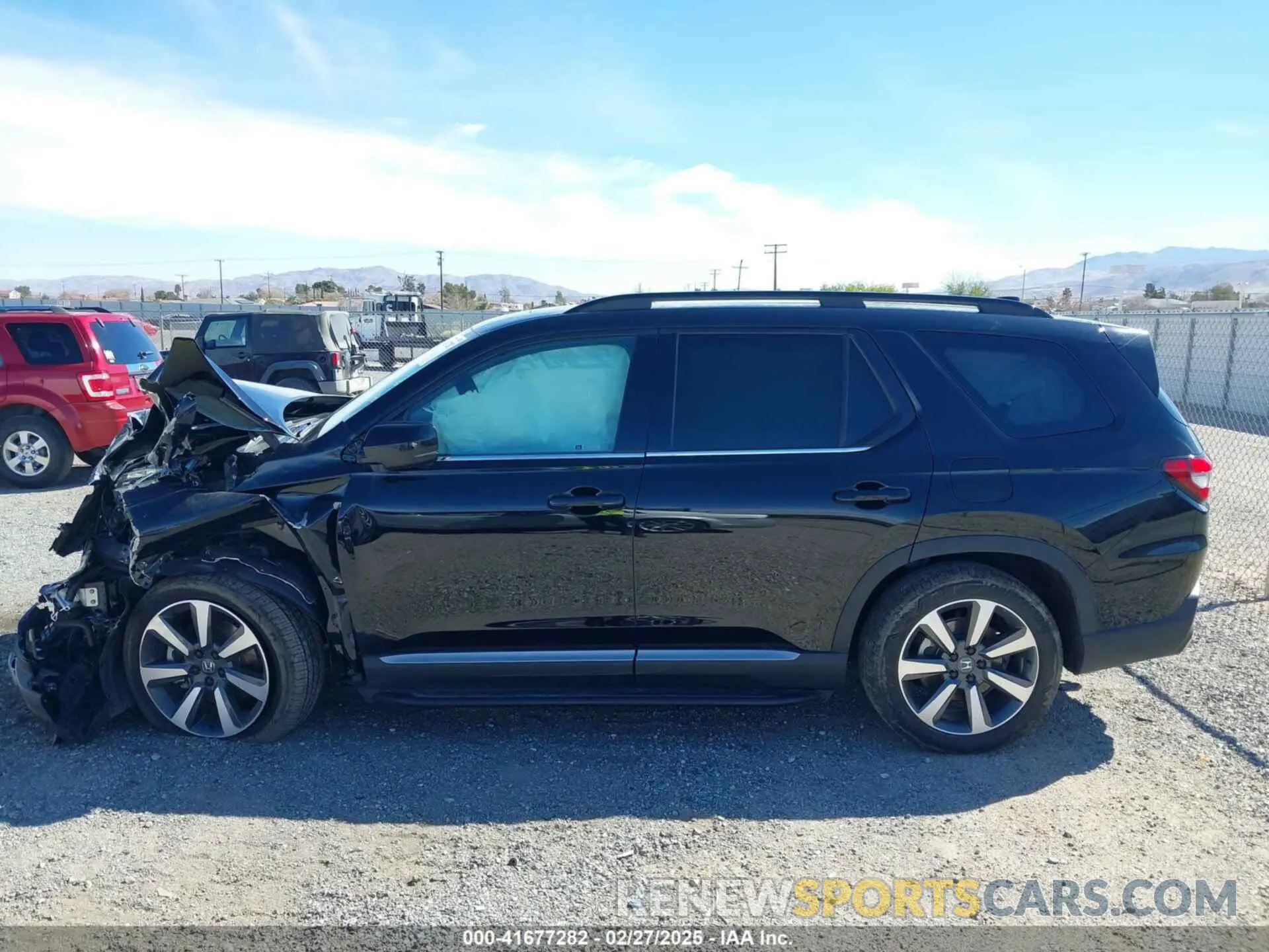 14 Фотография поврежденного автомобиля 5FNYG1H80PB007959 HONDA PILOT 2023