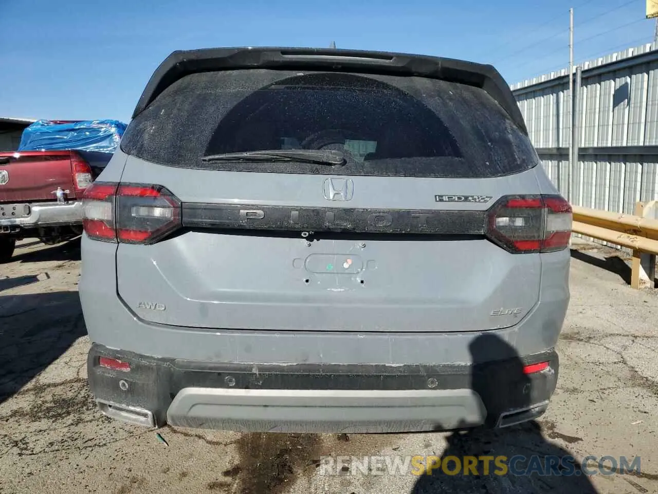 6 Photograph of a damaged car 5FNYG1H89PB025683 HONDA PILOT 2023