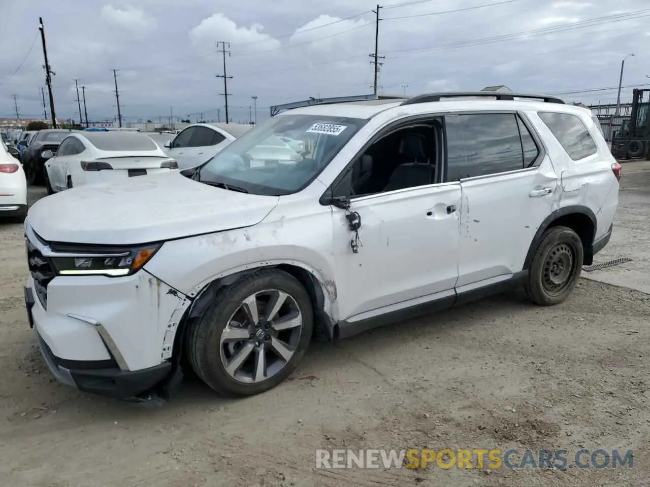 1 Photograph of a damaged car 5FNYG1H8XPB016782 HONDA PILOT 2023