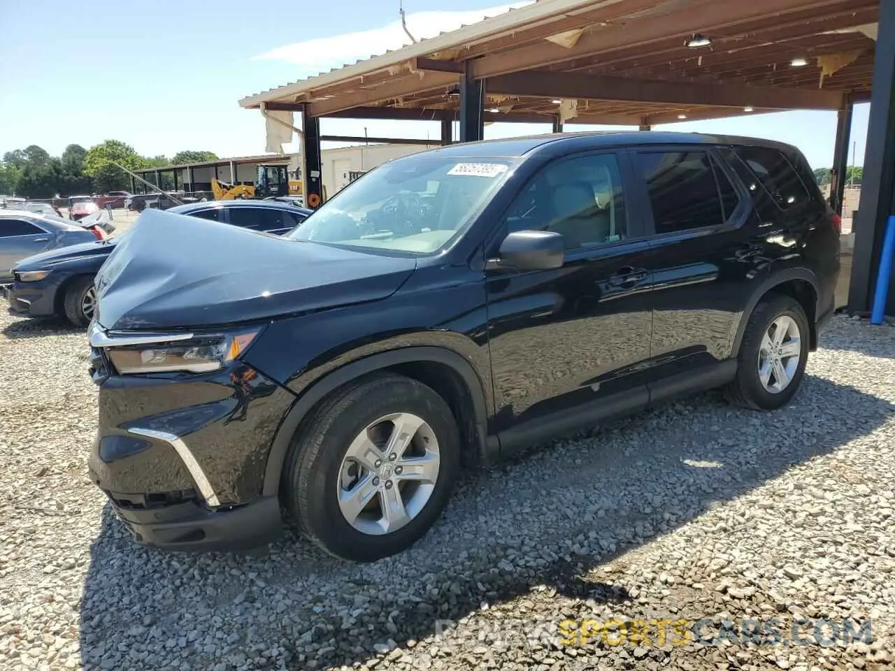 1 Photograph of a damaged car 5FNYG2H21PB004294 HONDA PILOT 2023