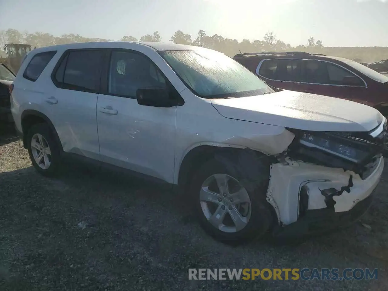 4 Photograph of a damaged car 5FNYG2H2XPB010000 HONDA PILOT 2023