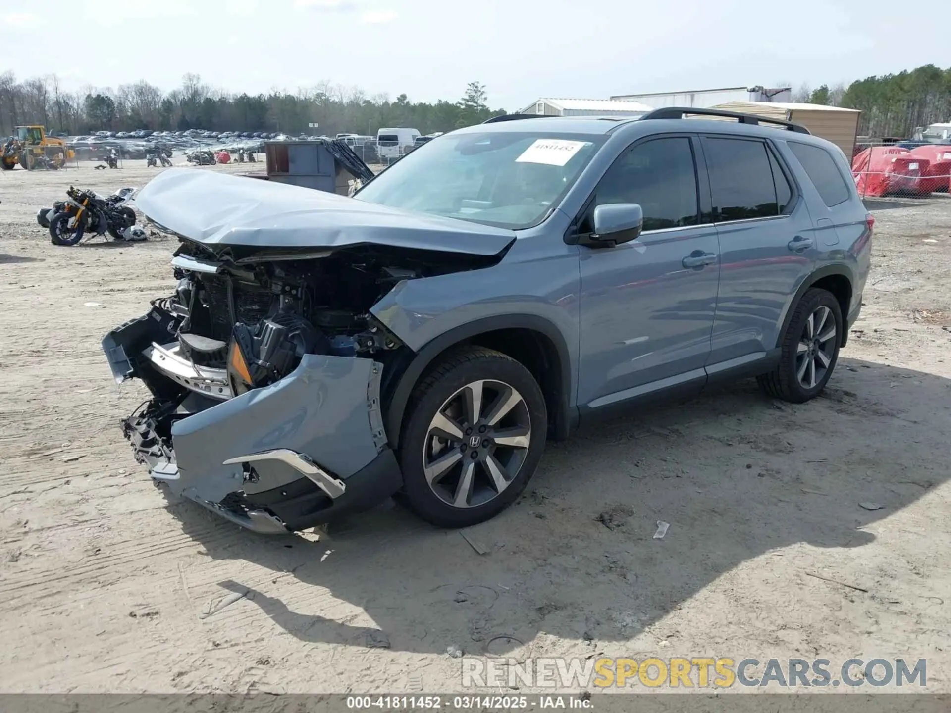 2 Фотография поврежденного автомобиля 5FNYG2H73PB000968 HONDA PILOT 2023