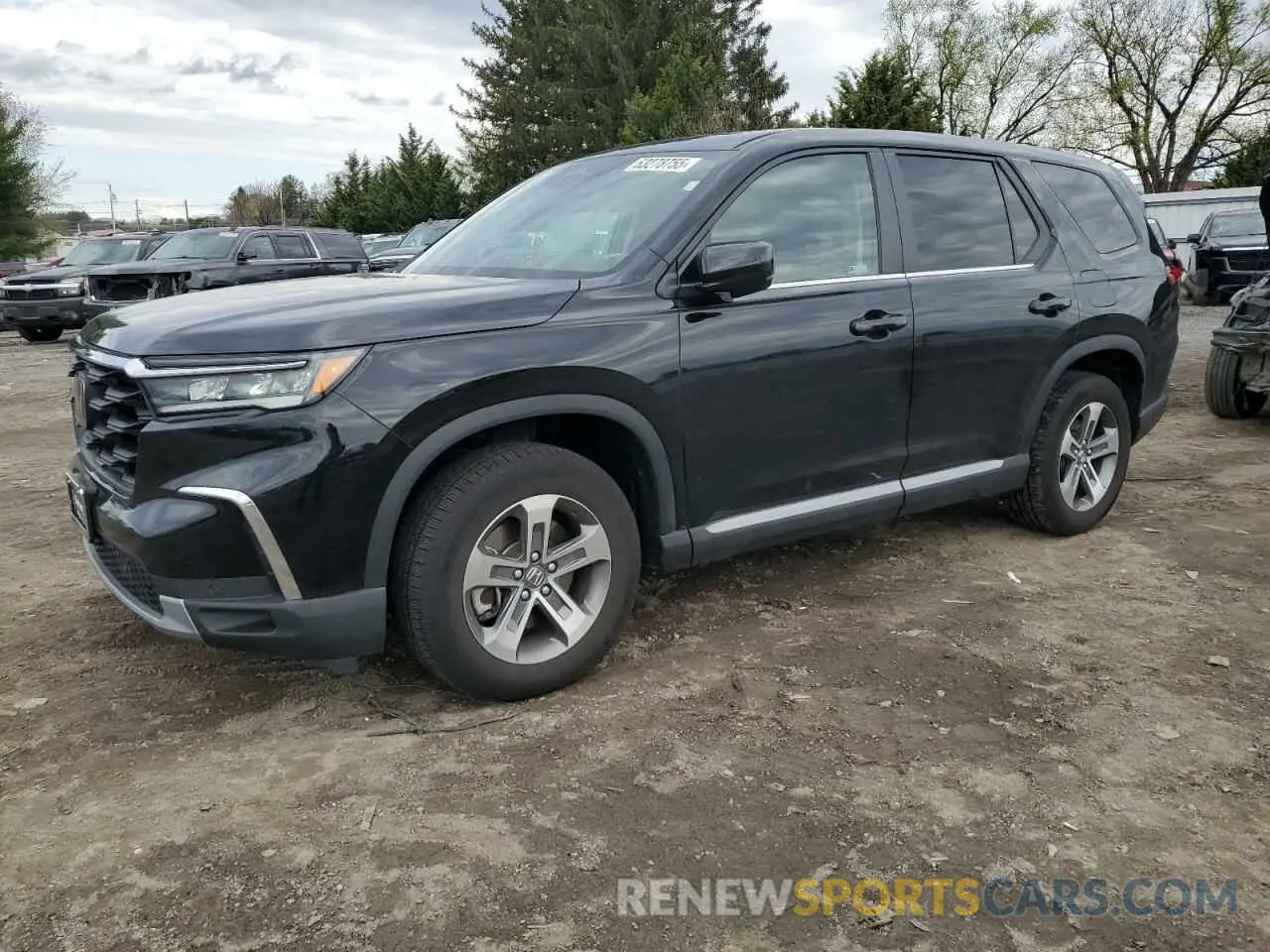 1 Photograph of a damaged car 5FNYG1H41RB030036 HONDA PILOT 2024