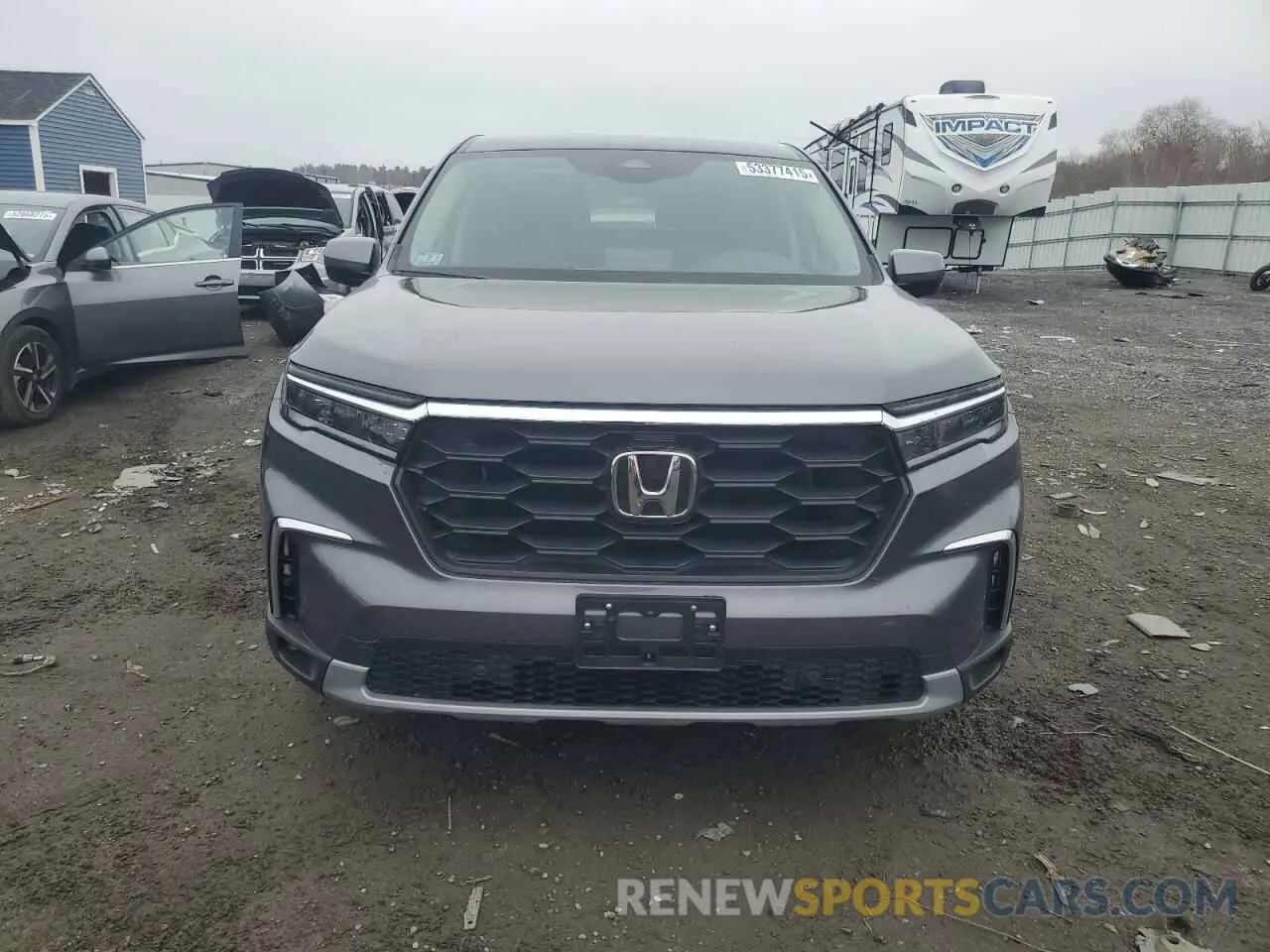 5 Photograph of a damaged car 5FNYG1H45RB014972 HONDA PILOT 2024