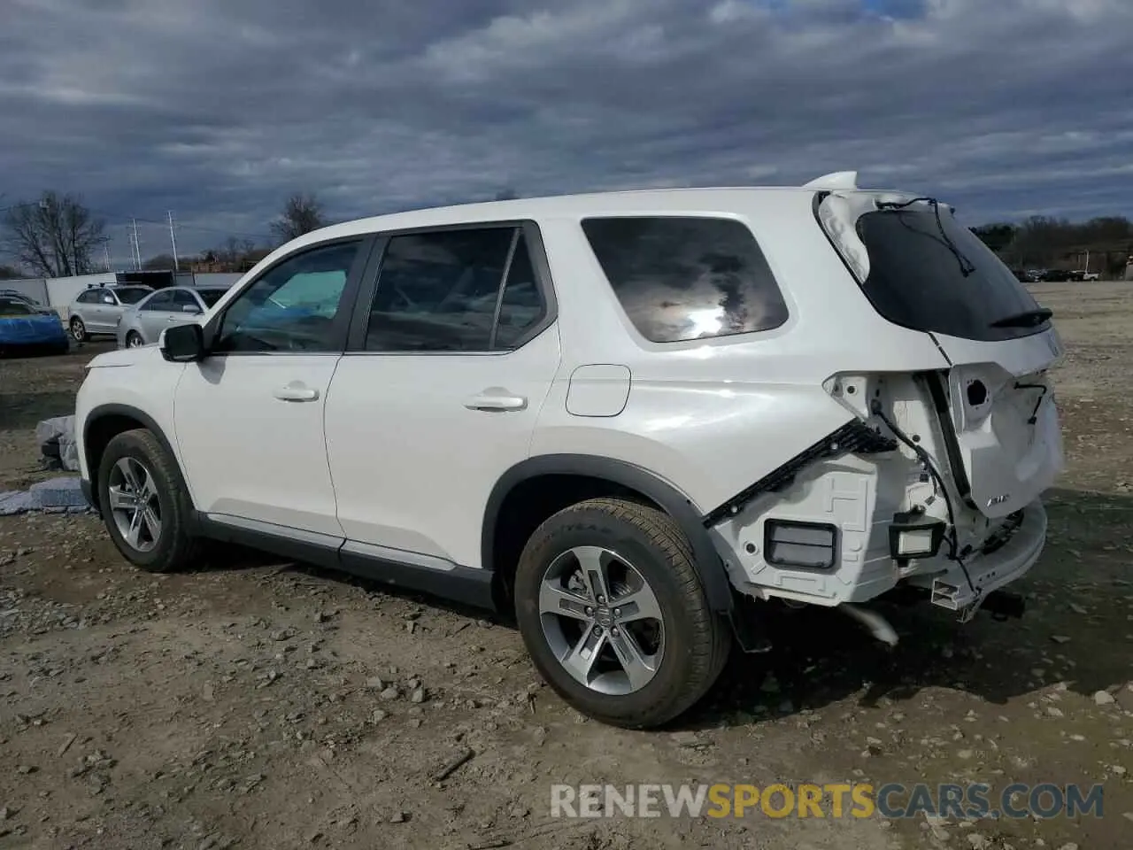 2 Фотография поврежденного автомобиля 5FNYG1H49RB032097 HONDA PILOT 2024