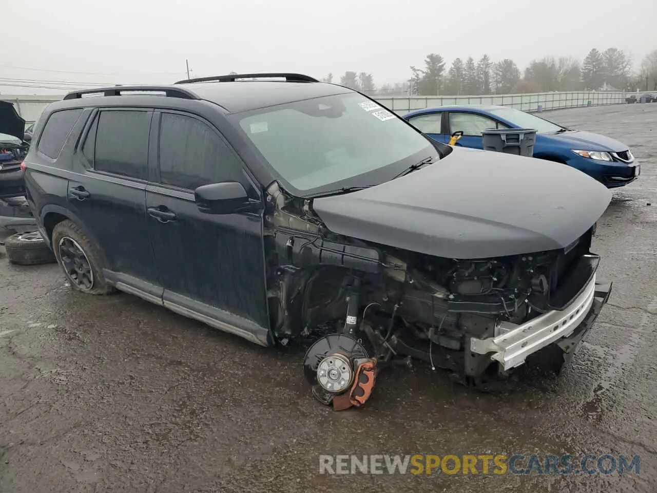 4 Photograph of a damaged car 5FNYG1H63RB021436 HONDA PILOT 2024