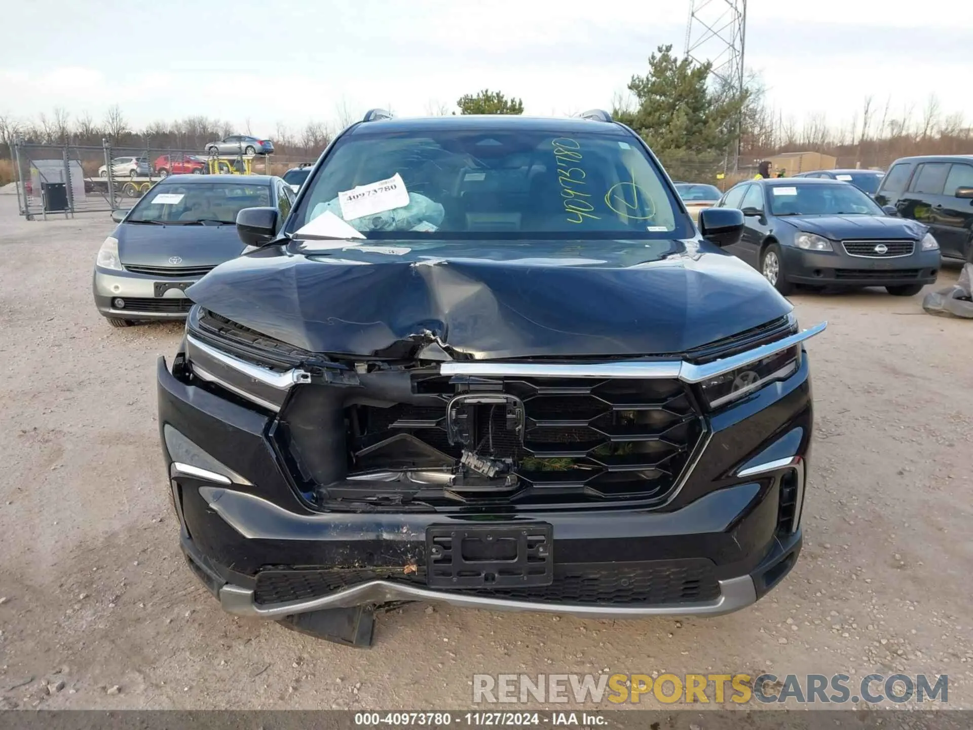 12 Фотография поврежденного автомобиля 5FNYG1H72RB007519 HONDA PILOT 2024