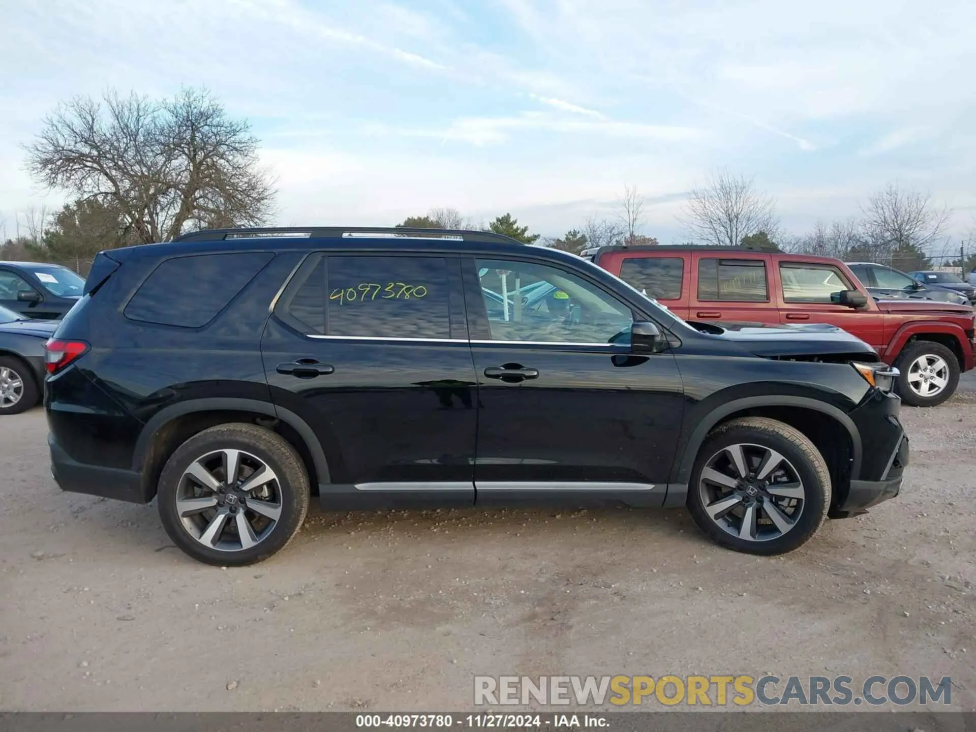 13 Фотография поврежденного автомобиля 5FNYG1H72RB007519 HONDA PILOT 2024