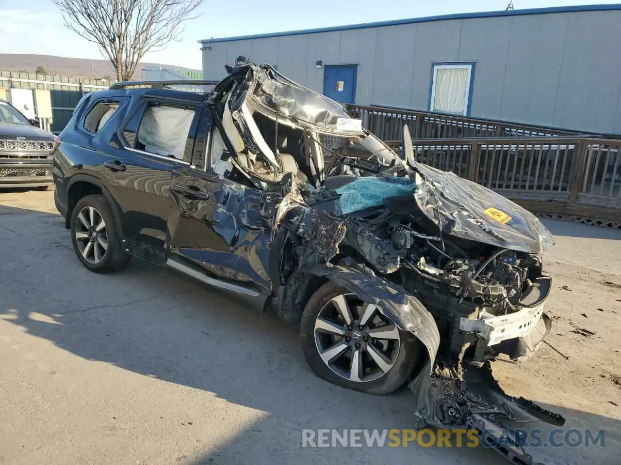 4 Фотография поврежденного автомобиля 5FNYG1H75RB047738 HONDA PILOT 2024