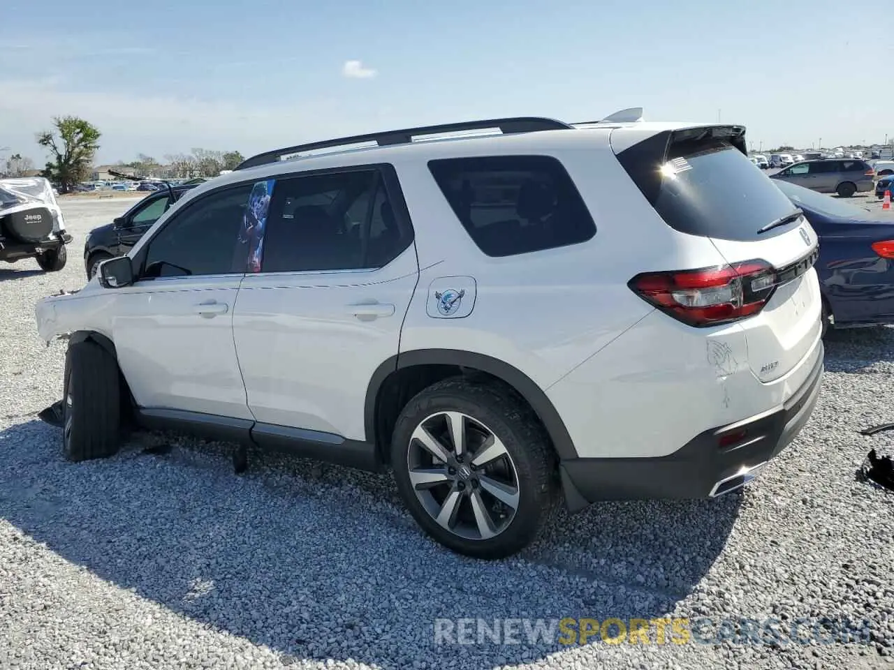 2 Photograph of a damaged car 5FNYG1H76RB031225 HONDA PILOT 2024