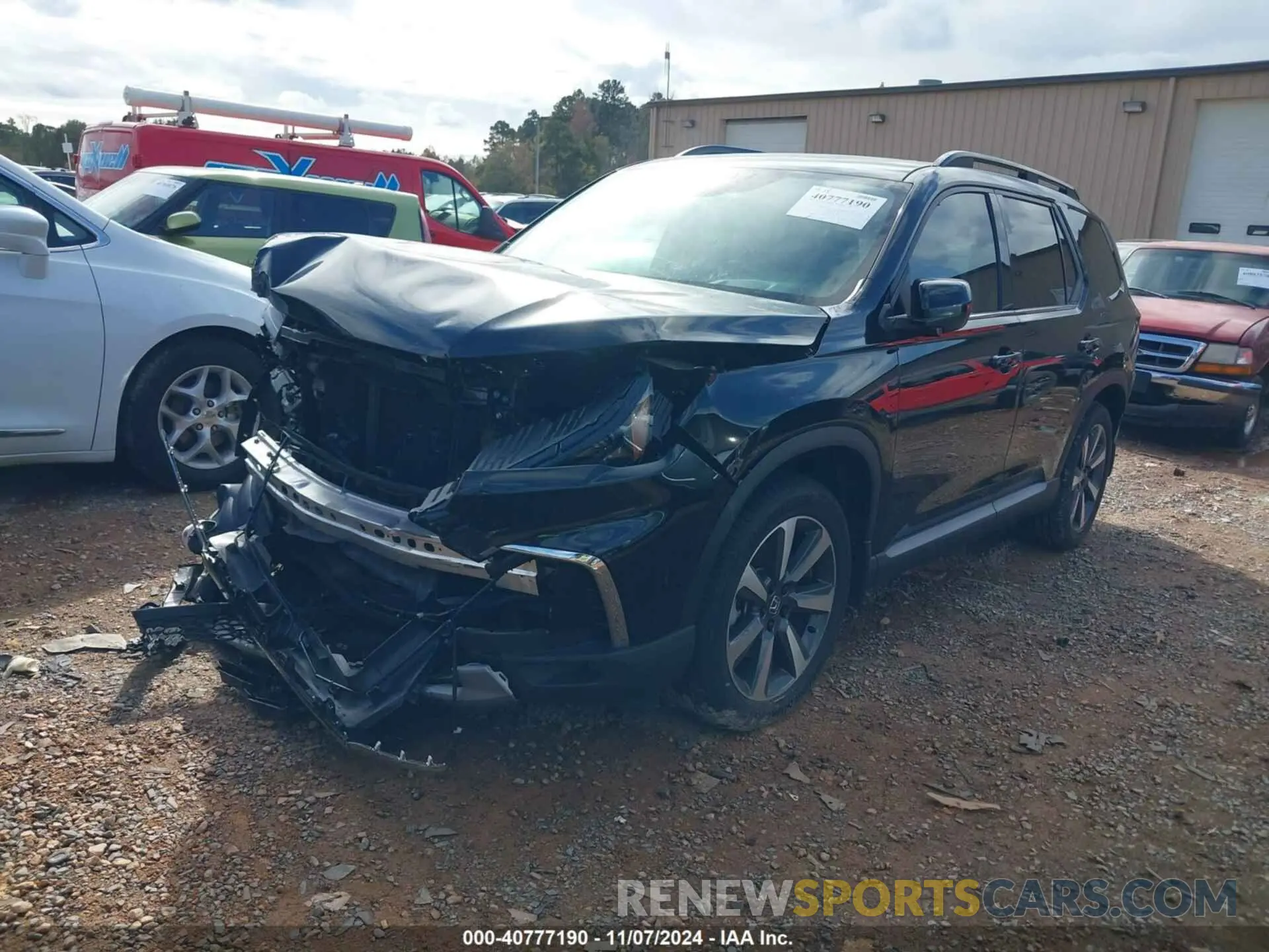 2 Photograph of a damaged car 5FNYG1H82RB013667 HONDA PILOT 2024