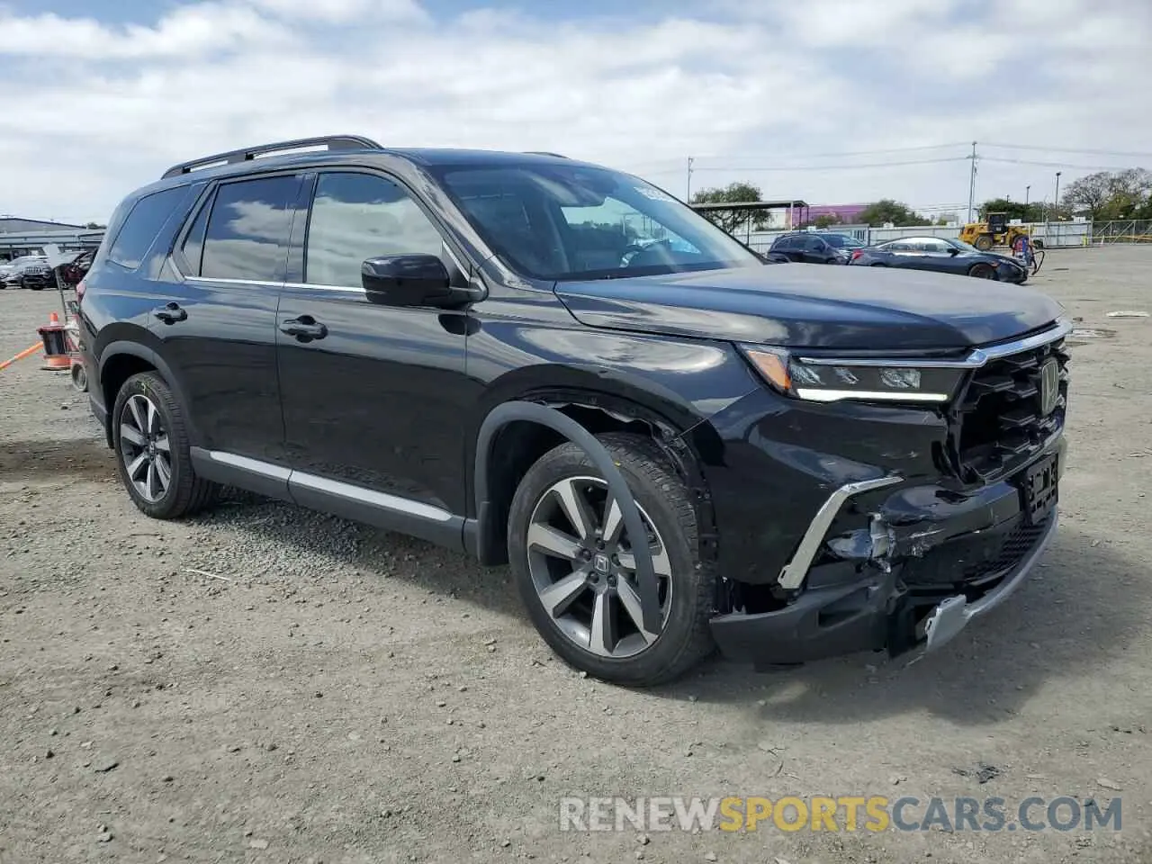 4 Фотография поврежденного автомобиля 5FNYG1H83RB016898 HONDA PILOT 2024