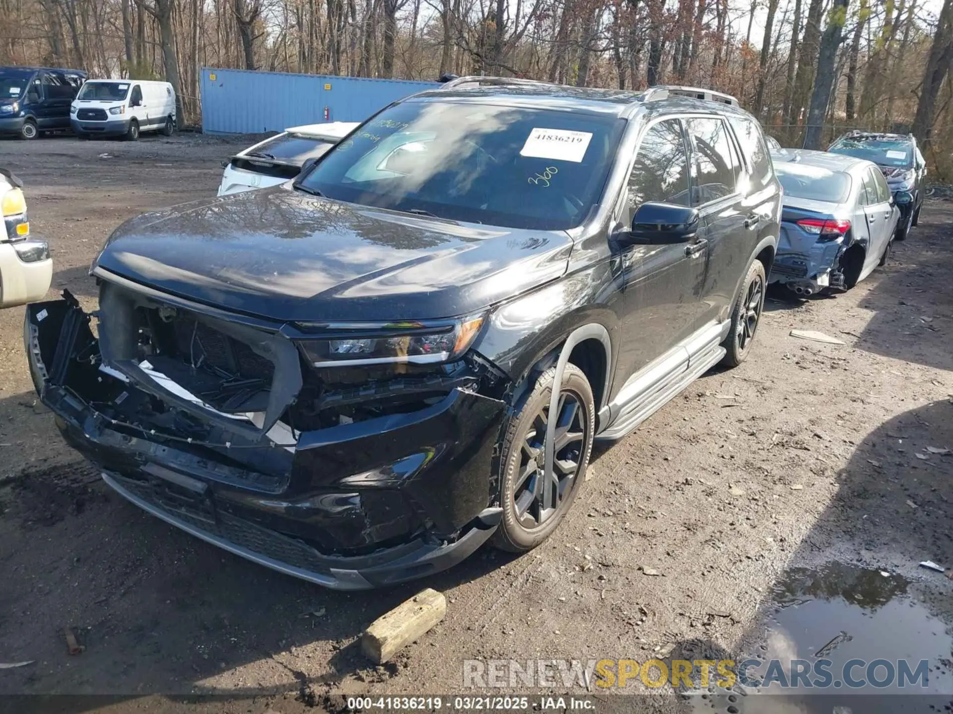 2 Фотография поврежденного автомобиля 5FNYG1H84RB033550 HONDA PILOT 2024