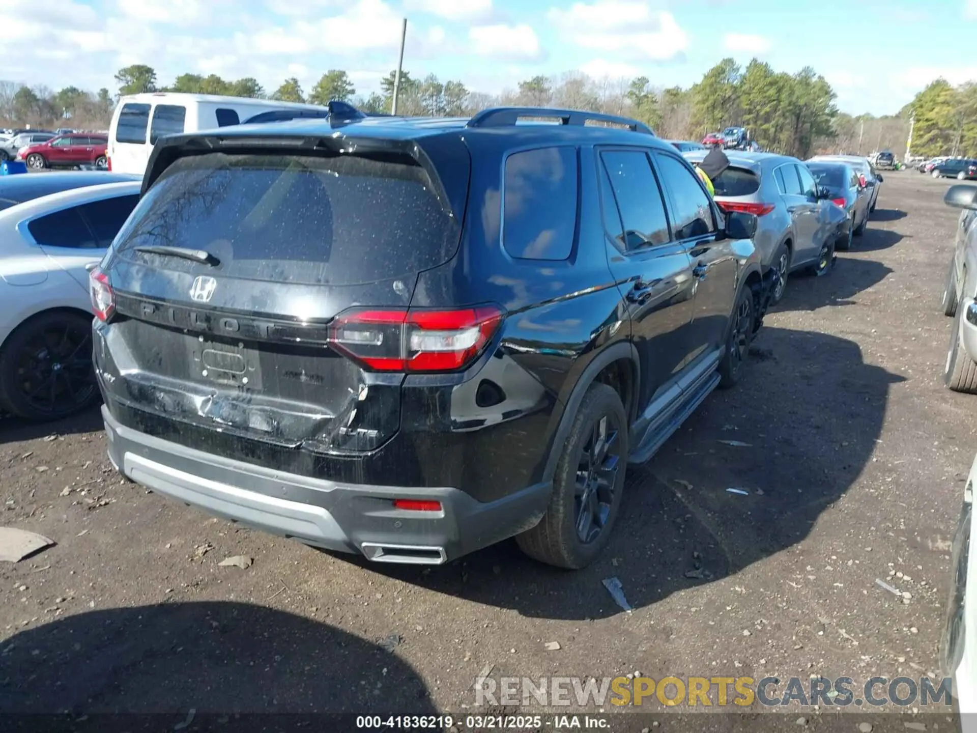 4 Фотография поврежденного автомобиля 5FNYG1H84RB033550 HONDA PILOT 2024