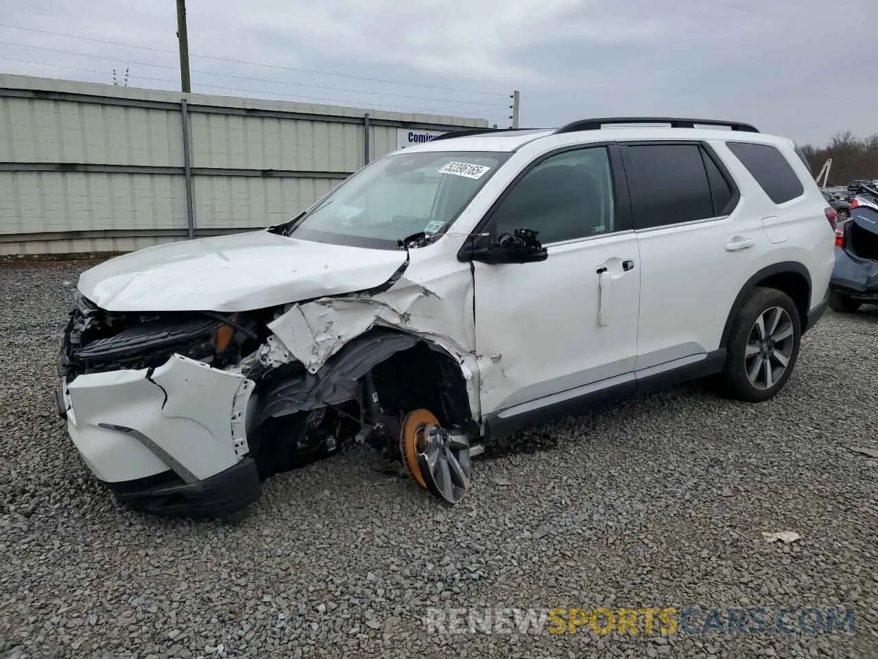 1 Фотография поврежденного автомобиля 5FNYG1H8XRB009639 HONDA PILOT 2024