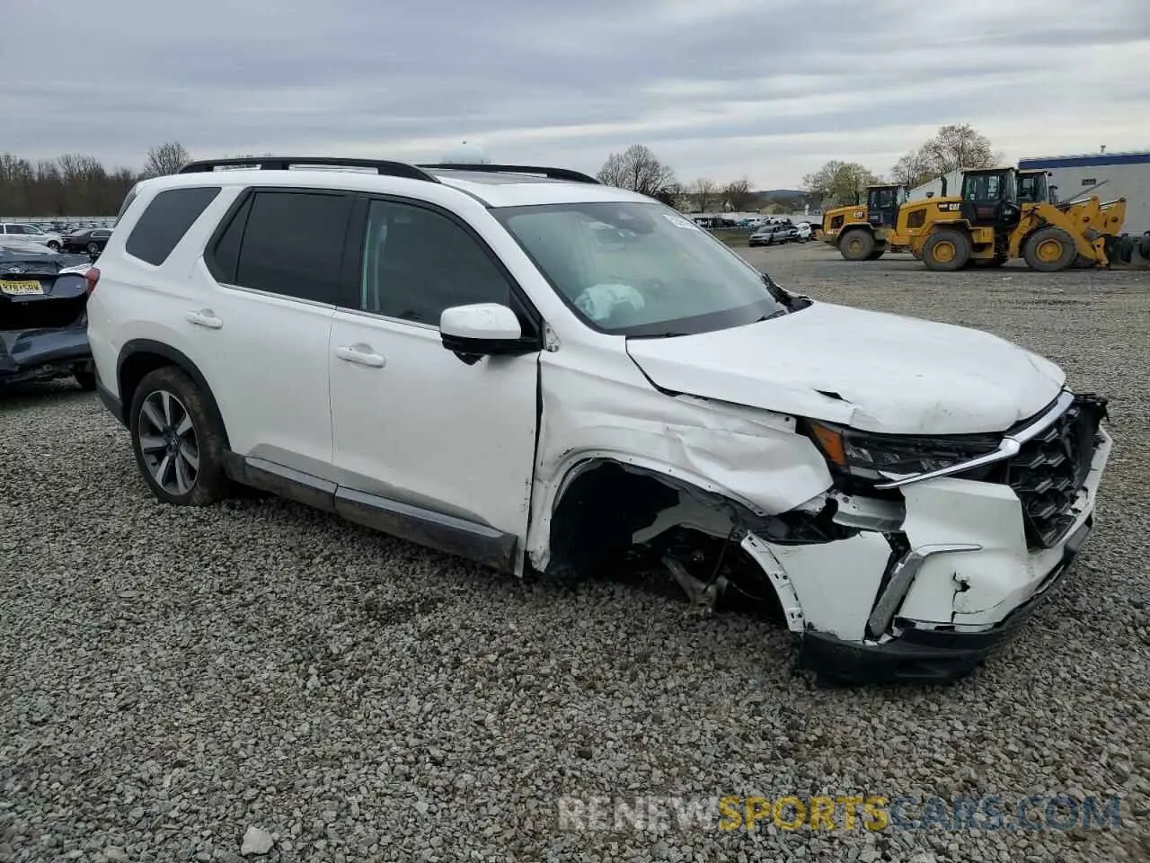4 Фотография поврежденного автомобиля 5FNYG1H8XRB009639 HONDA PILOT 2024