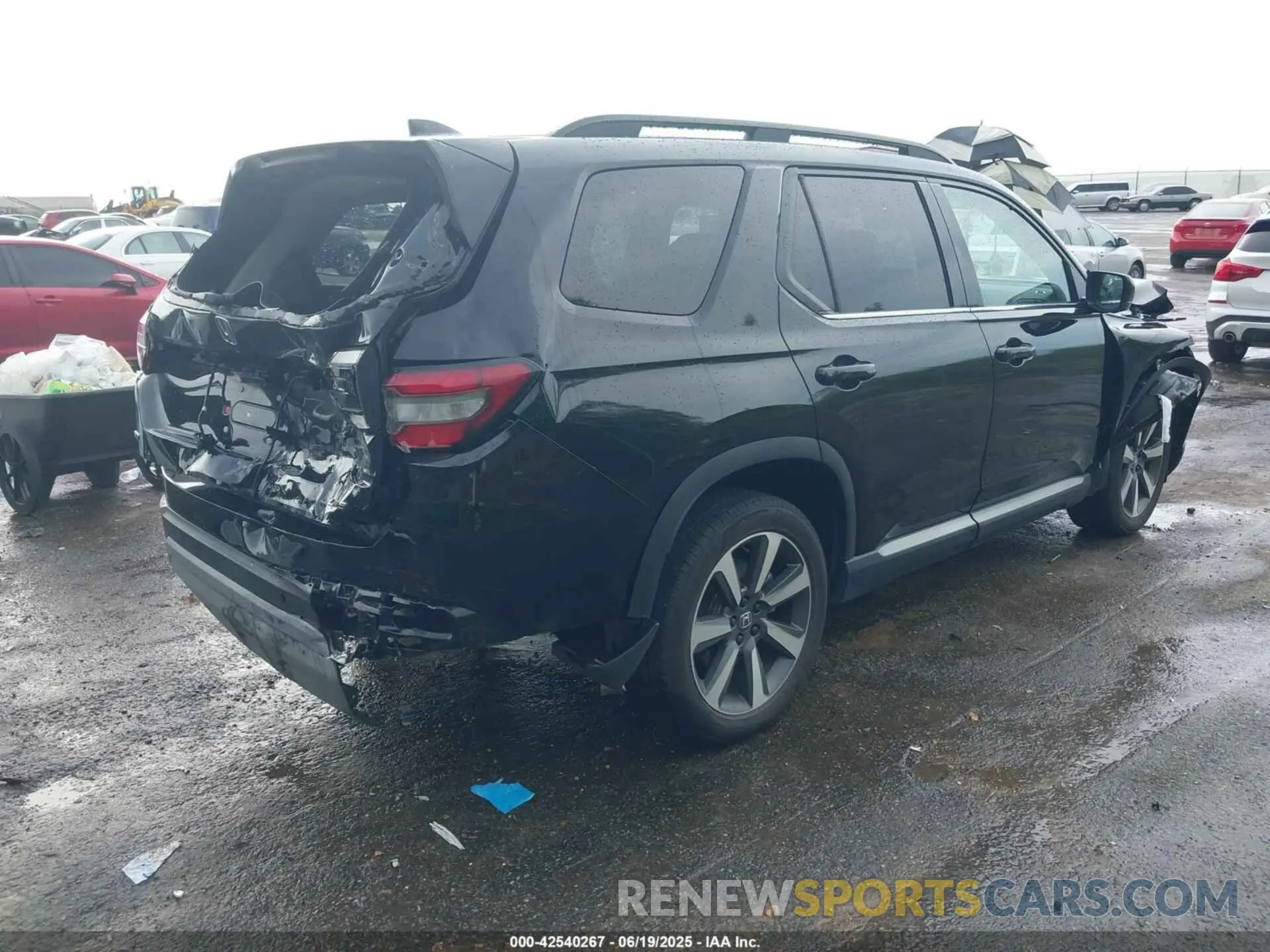 4 Фотография поврежденного автомобиля 5FNYG1H8XRB016901 HONDA PILOT 2024