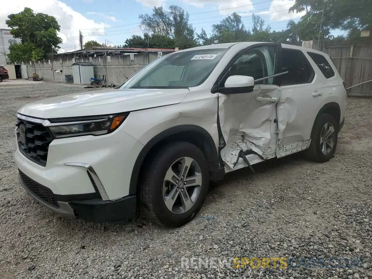 1 Фотография поврежденного автомобиля 5FNYG2H42RB015860 HONDA PILOT 2024