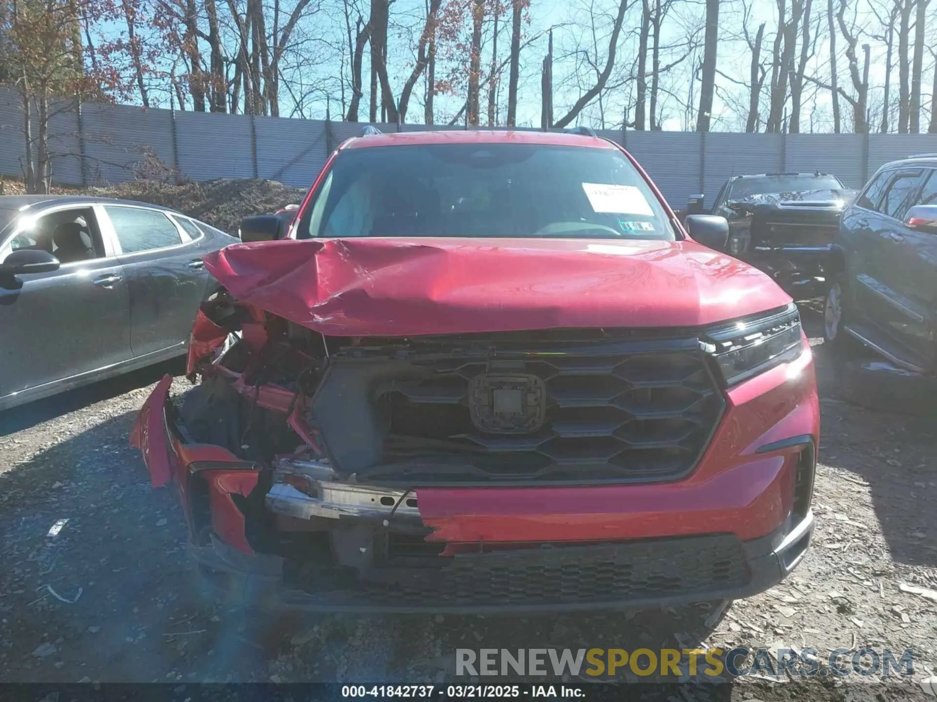 13 Фотография поврежденного автомобиля 5FNYG1H3XSB008811 HONDA PILOT 2025