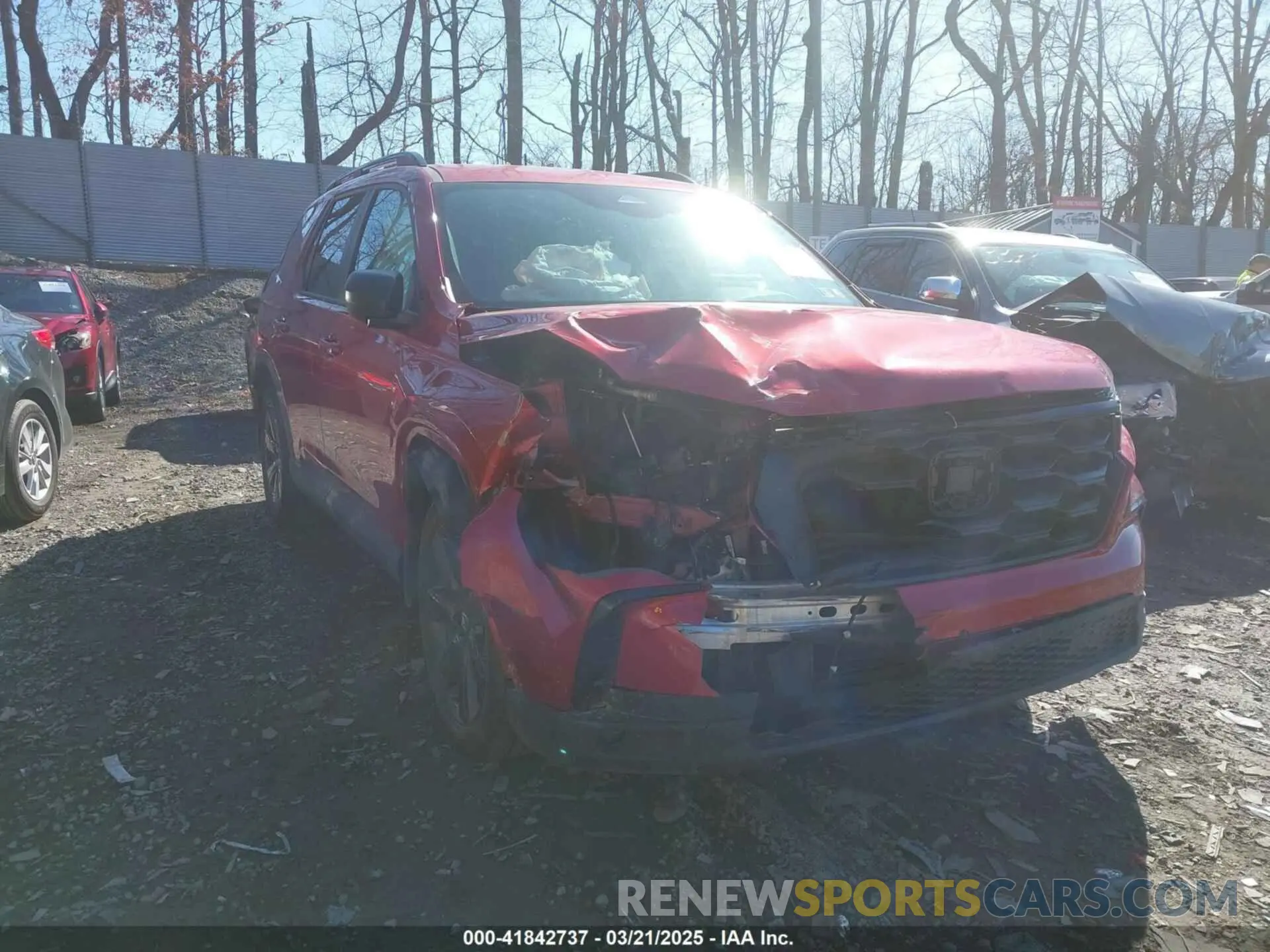 6 Фотография поврежденного автомобиля 5FNYG1H3XSB008811 HONDA PILOT 2025
