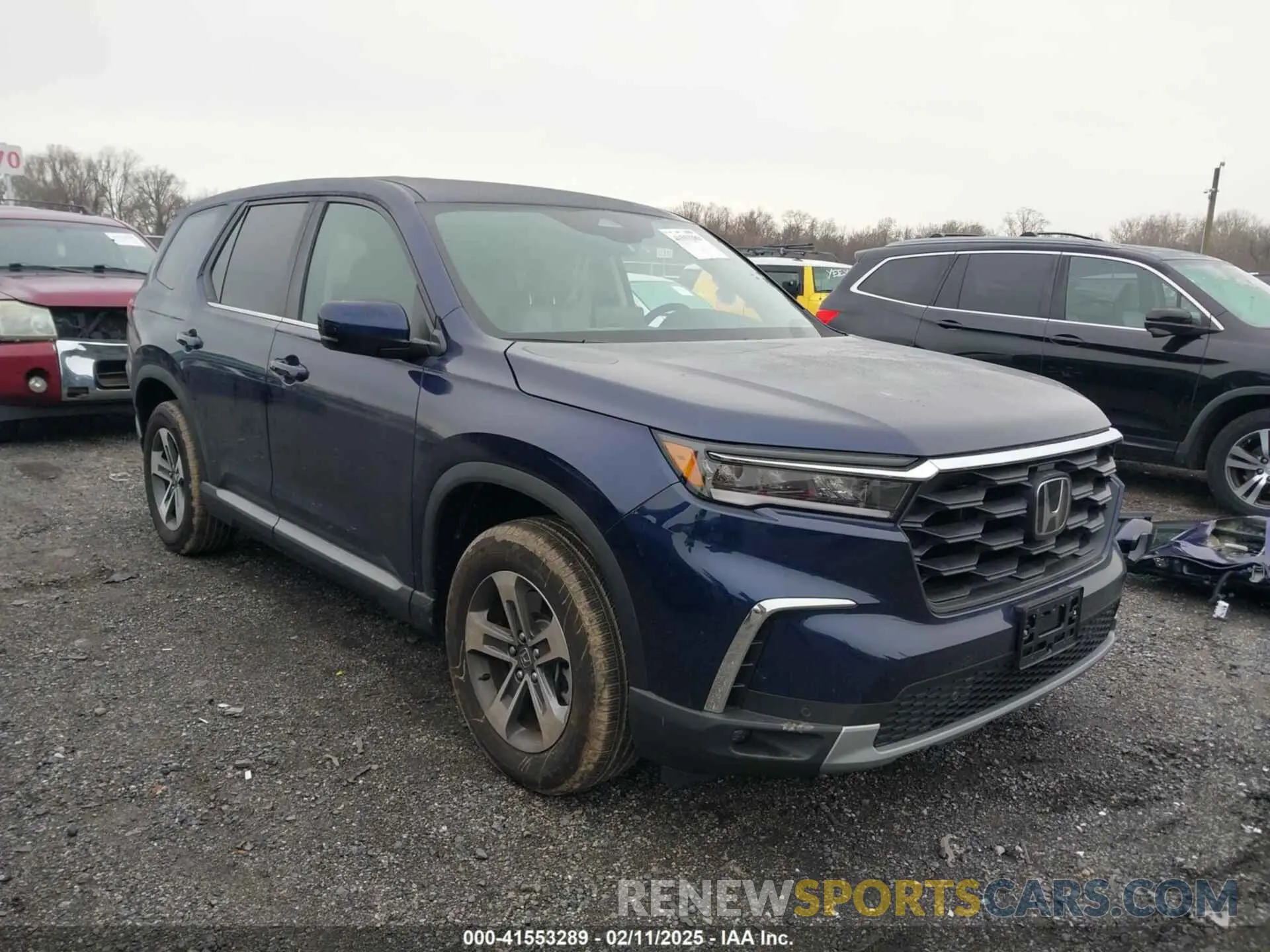 1 Фотография поврежденного автомобиля 5FNYG1H41SB073670 HONDA PILOT 2025