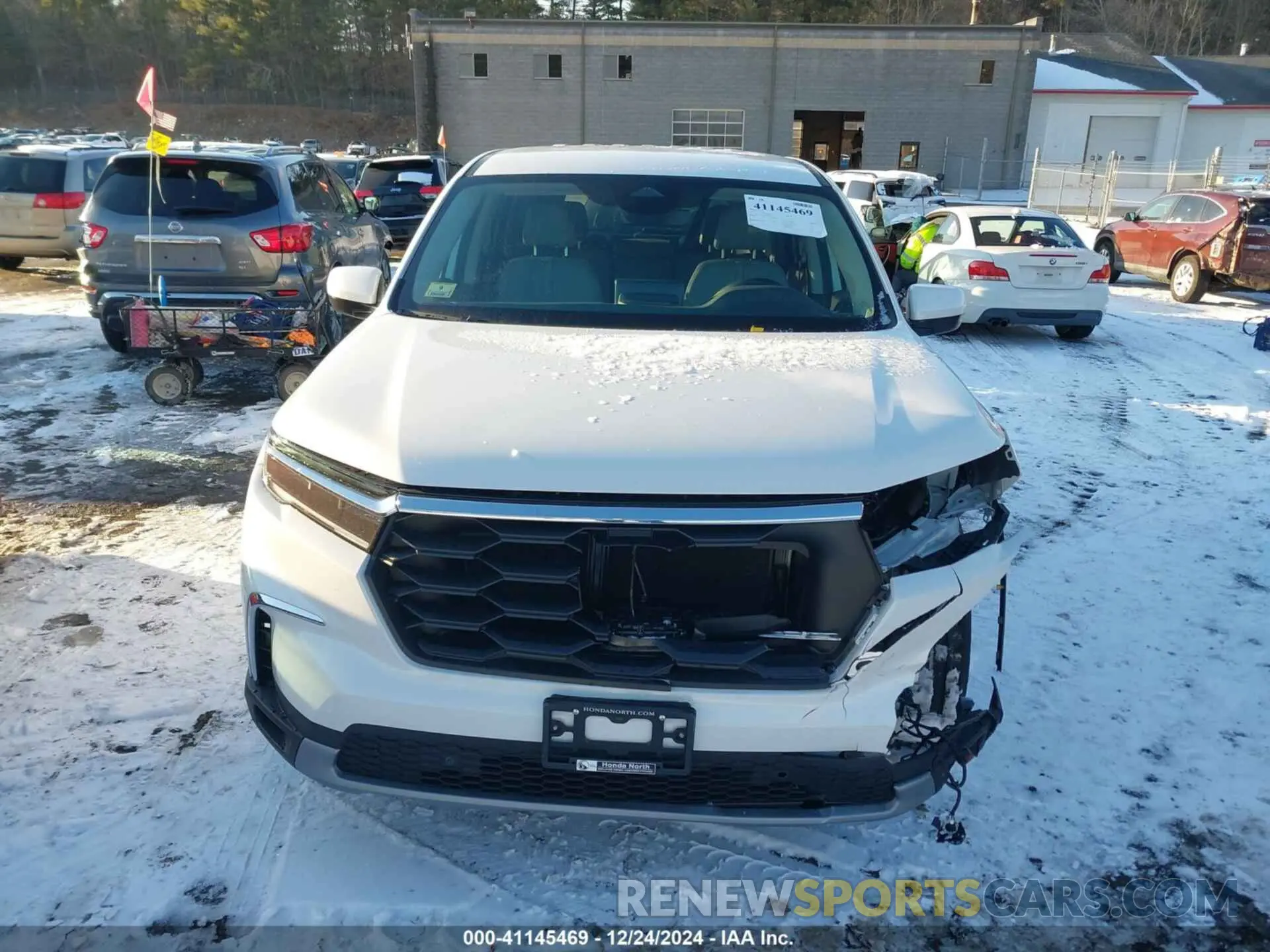 12 Фотография поврежденного автомобиля 5FNYG1H4XSB056396 HONDA PILOT 2025