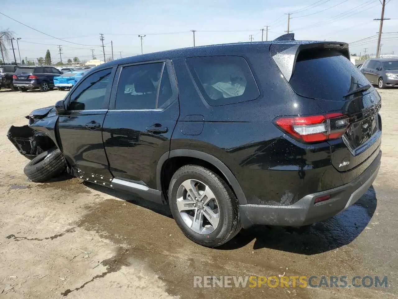 2 Фотография поврежденного автомобиля 5FNYG1H4XSB104401 HONDA PILOT 2025