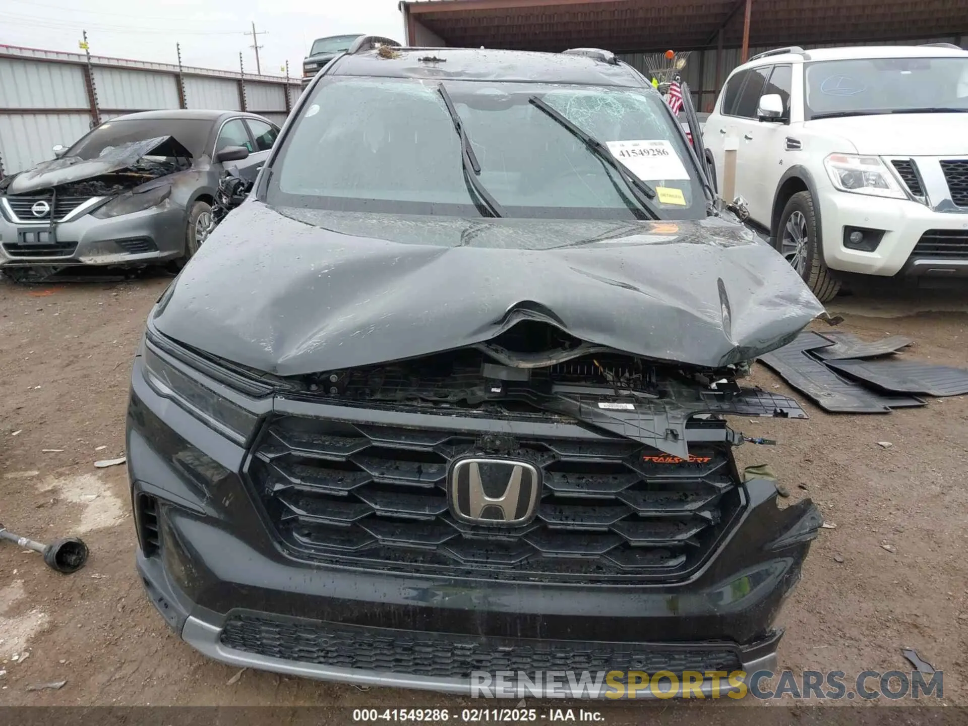 13 Photograph of a damaged car 5FNYG1H67SB039458 HONDA PILOT 2025