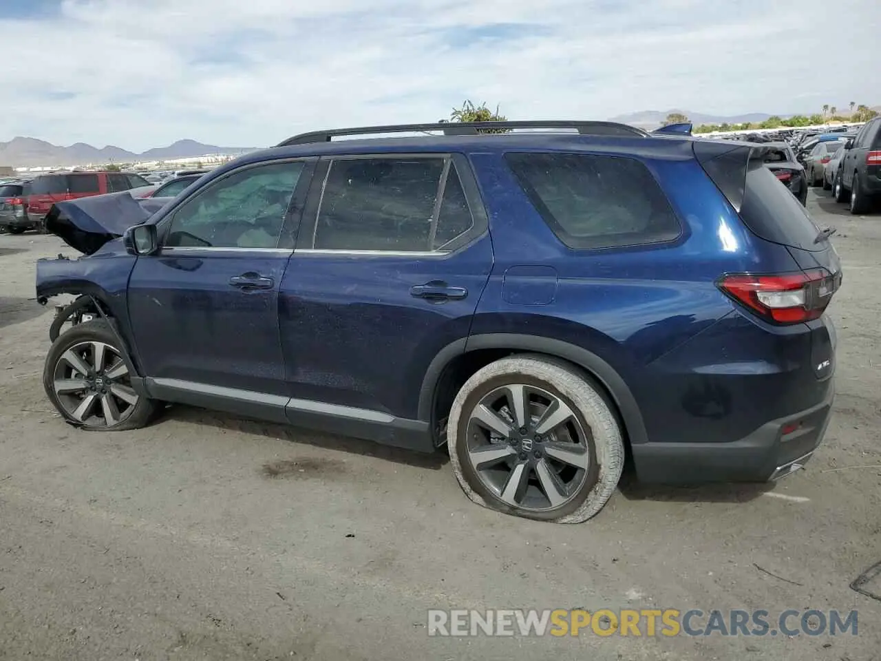2 Фотография поврежденного автомобиля 5FNYG1H76SB015211 HONDA PILOT 2025