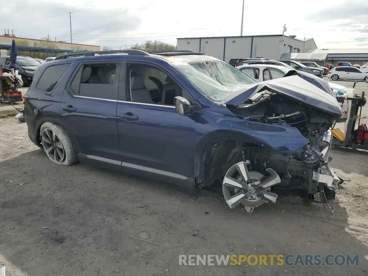 4 Фотография поврежденного автомобиля 5FNYG1H76SB015211 HONDA PILOT 2025