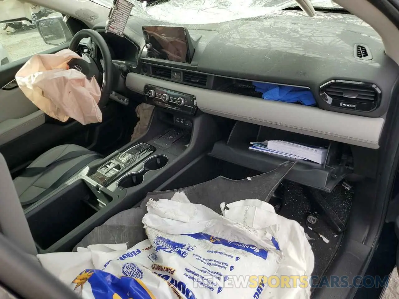 8 Фотография поврежденного автомобиля 5FNYG1H76SB015211 HONDA PILOT 2025