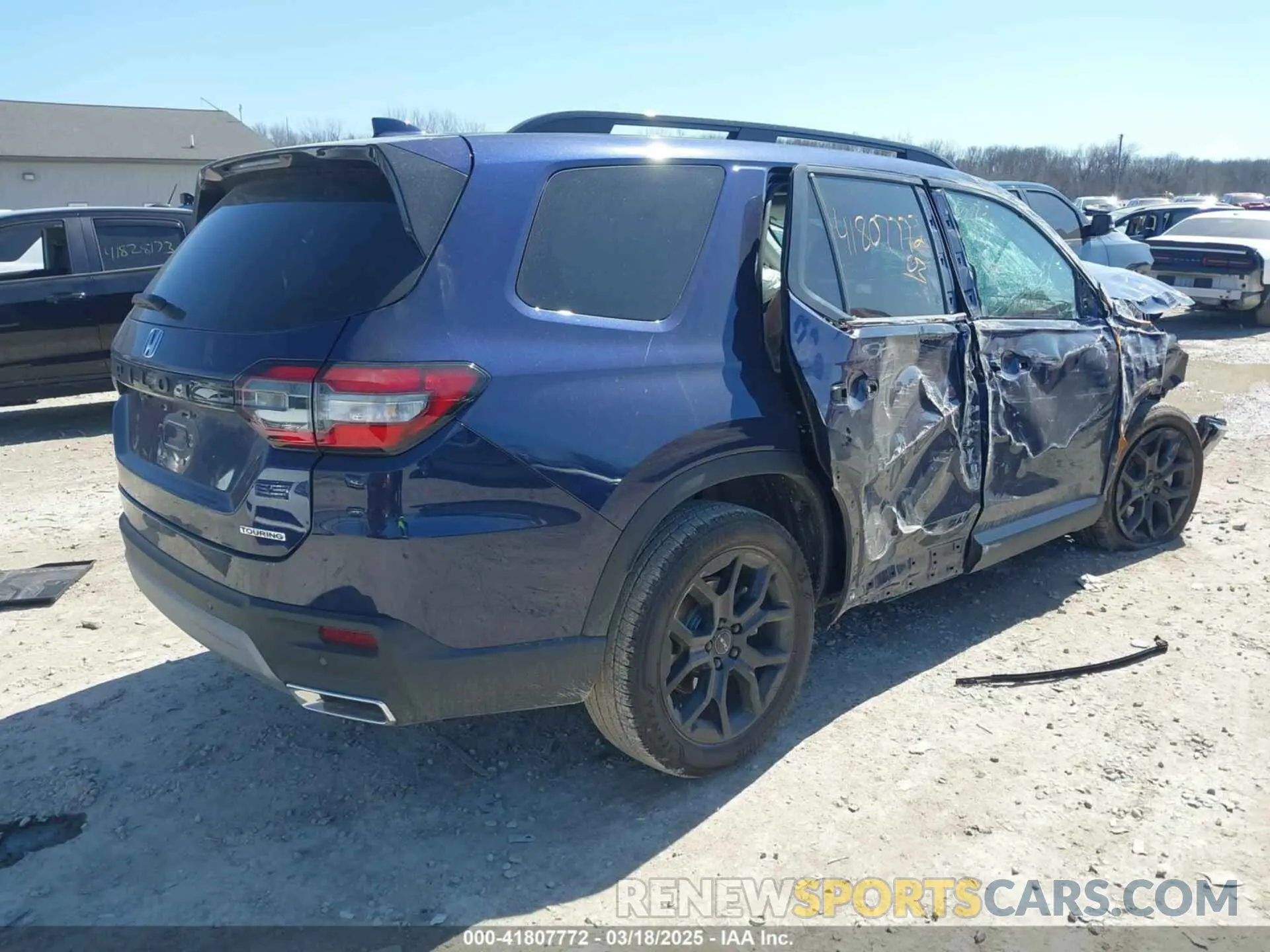 4 Фотография поврежденного автомобиля 5FNYG1H77SB091049 HONDA PILOT 2025