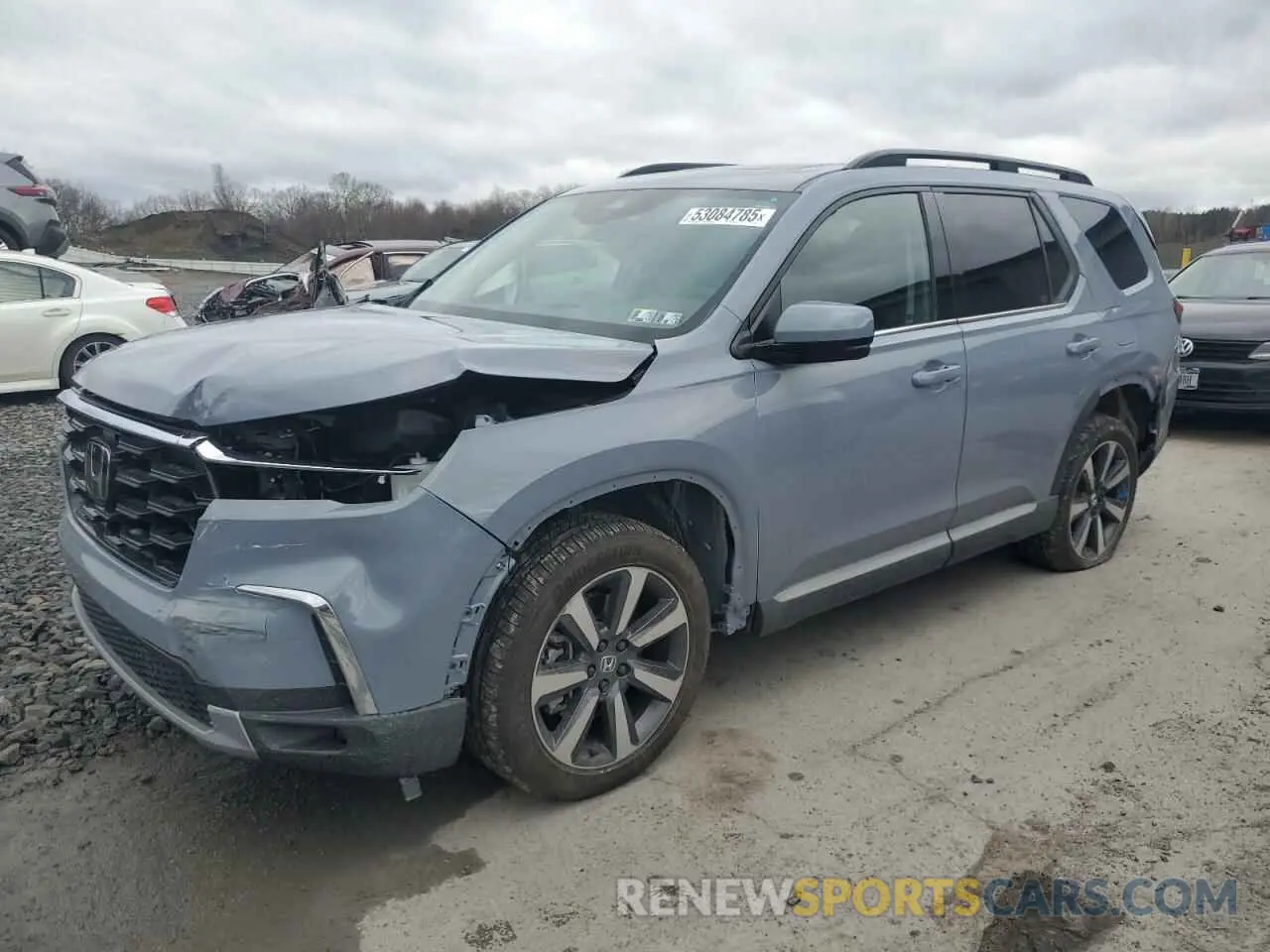 1 Photograph of a damaged car 5FNYG1H7XSB081003 HONDA PILOT 2025