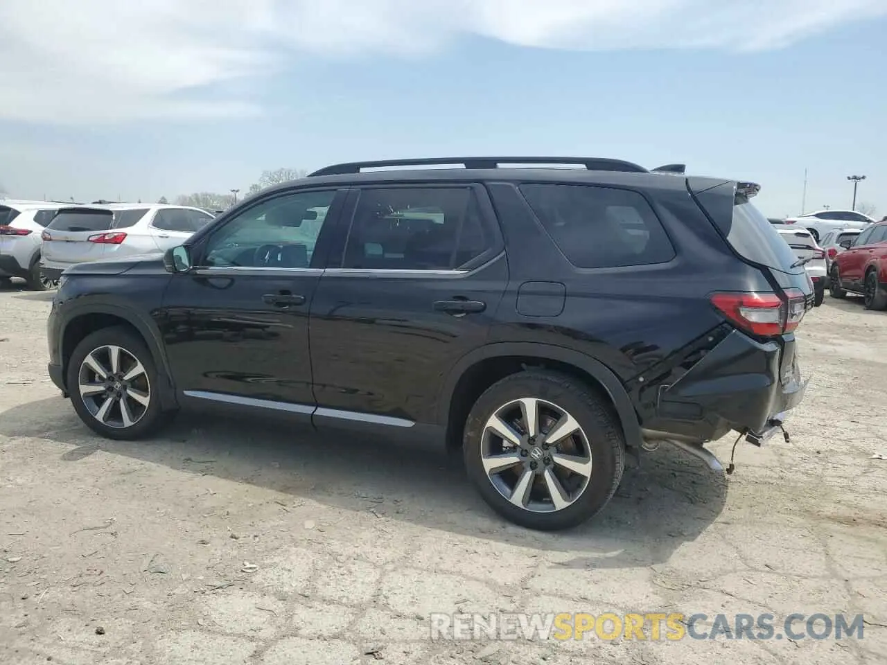 2 Фотография поврежденного автомобиля 5FNYG1H89SB114808 HONDA PILOT 2025