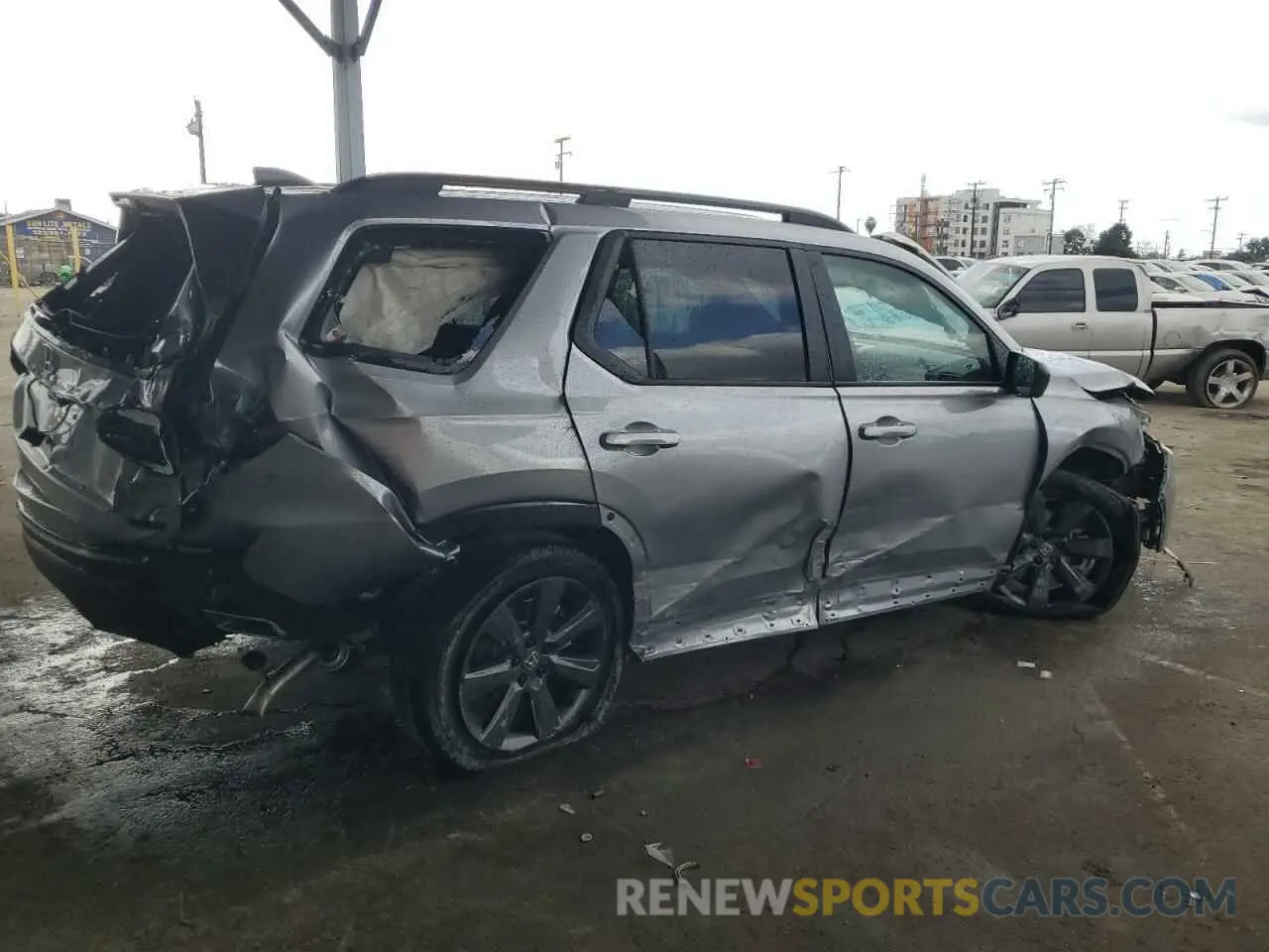 3 Фотография поврежденного автомобиля 5FNYG2H30SB014736 HONDA PILOT 2025