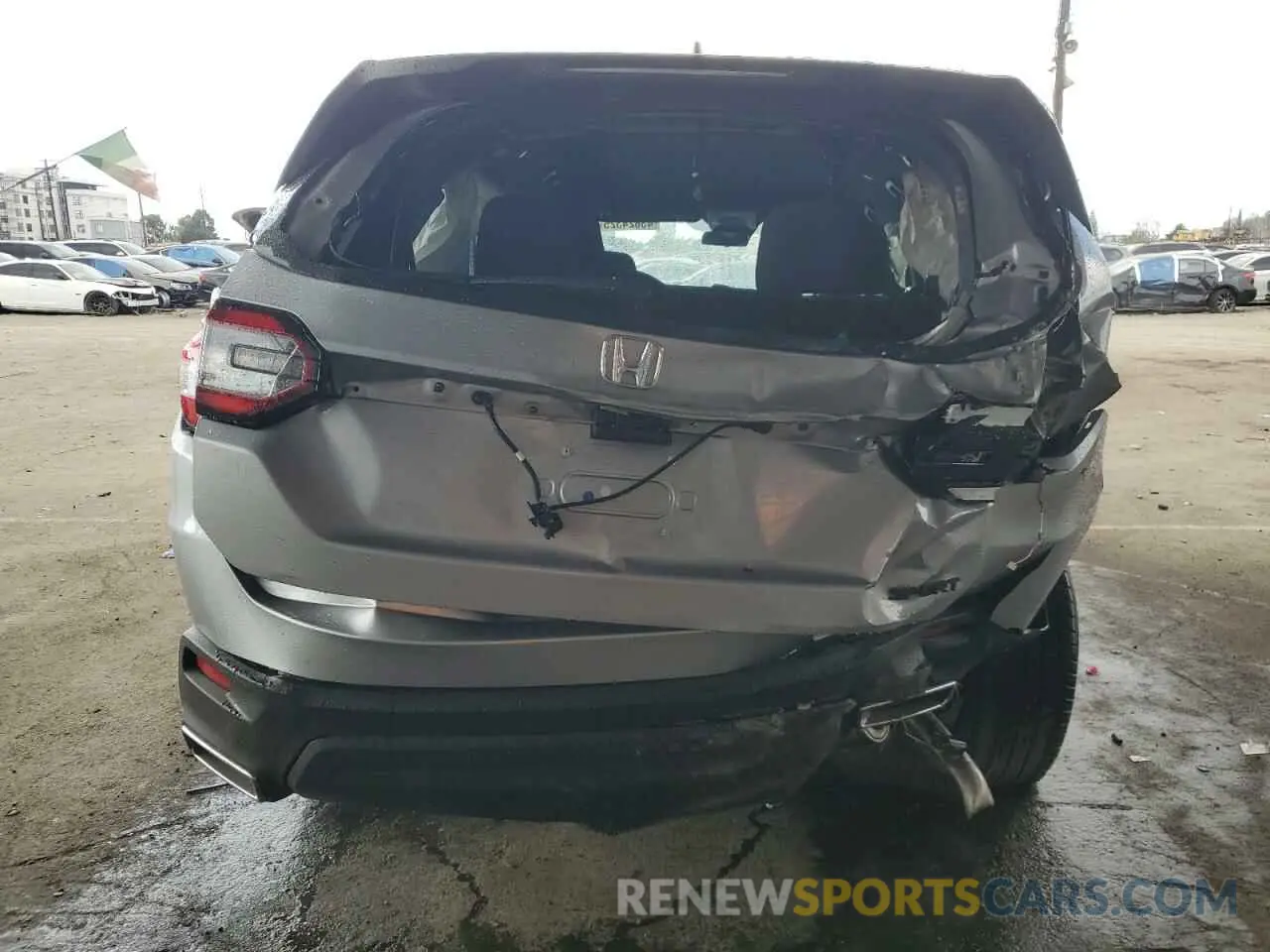6 Фотография поврежденного автомобиля 5FNYG2H30SB014736 HONDA PILOT 2025