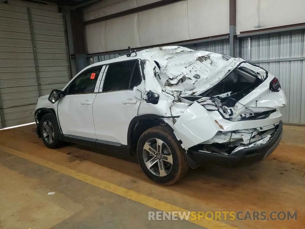 2 Photograph of a damaged car 5FNYG2H42SB018358 HONDA PILOT 2025